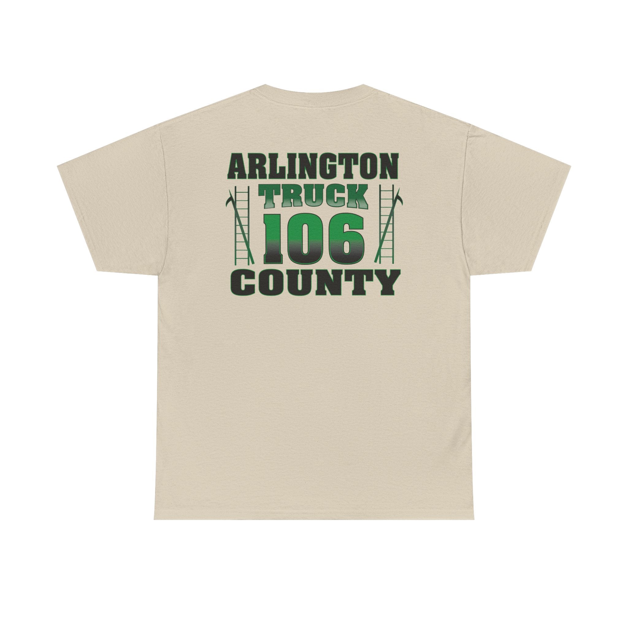 Station 6 Truck Arlington - Heavy Cotton Unisex Tee