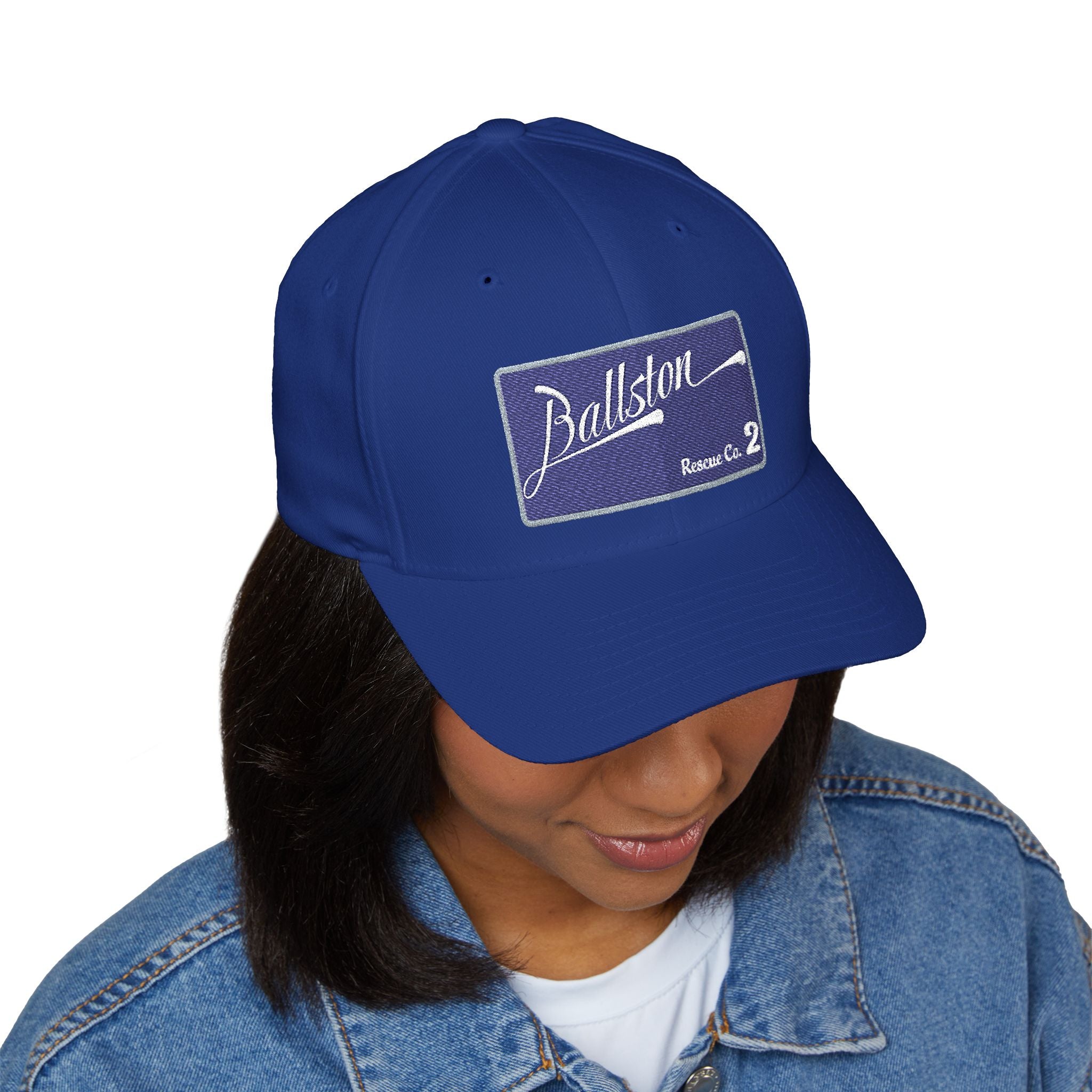 Arlington Ballston Rescue 2 - FLEXFIT Closed-Back Structured Cap (Embroidery)
