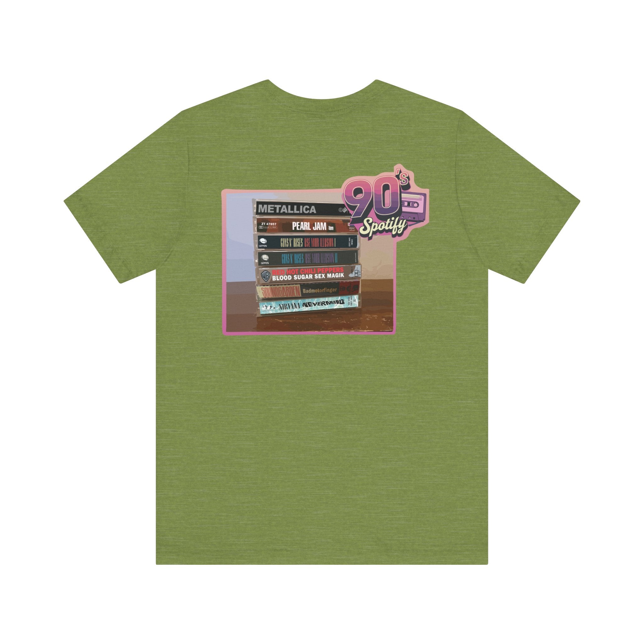 90's Spotify- Bella+Canvas Soft Unisex Tee