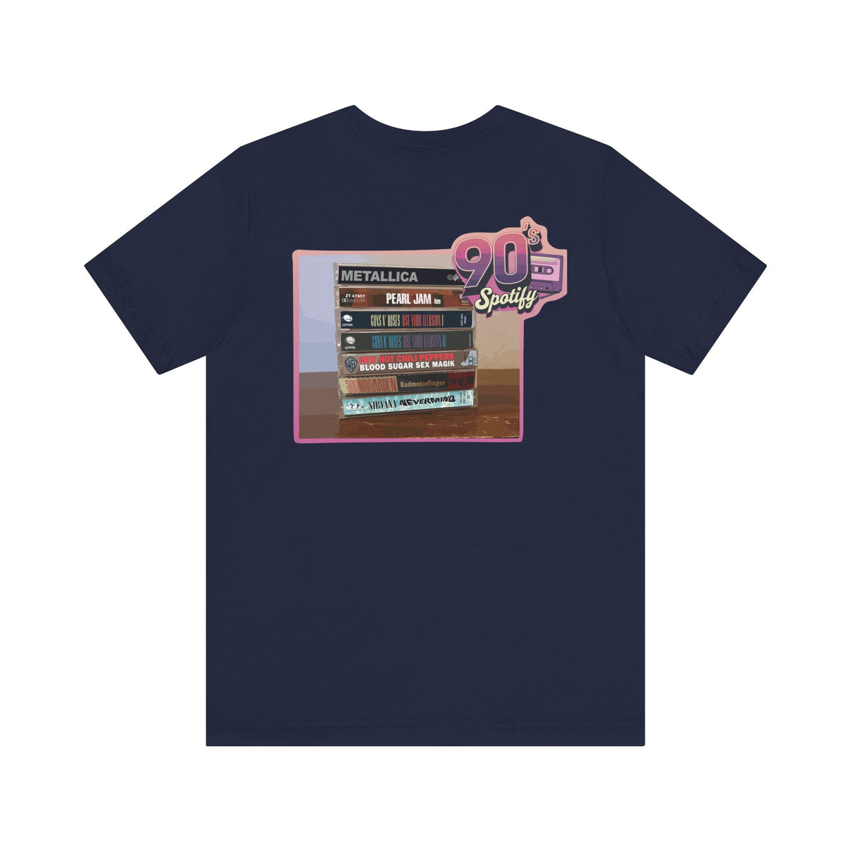 90's Spotify- Bella+Canvas Soft Unisex Tee