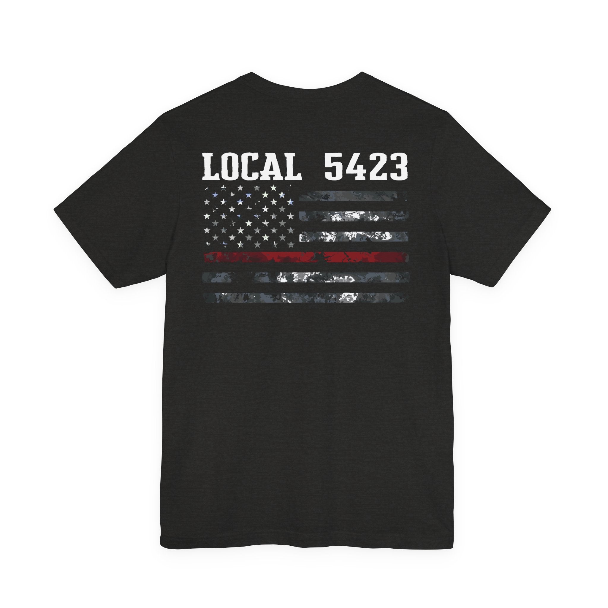 Manheim Township Local 5423 white - Bella+Canvas Soft Unisex Tee