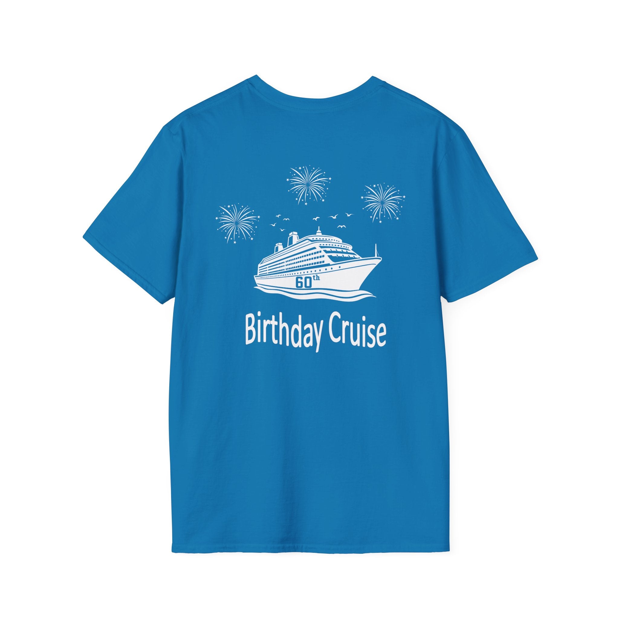 Renee Family Cruise white - Unisex Softstyle Cotton T-Shirt