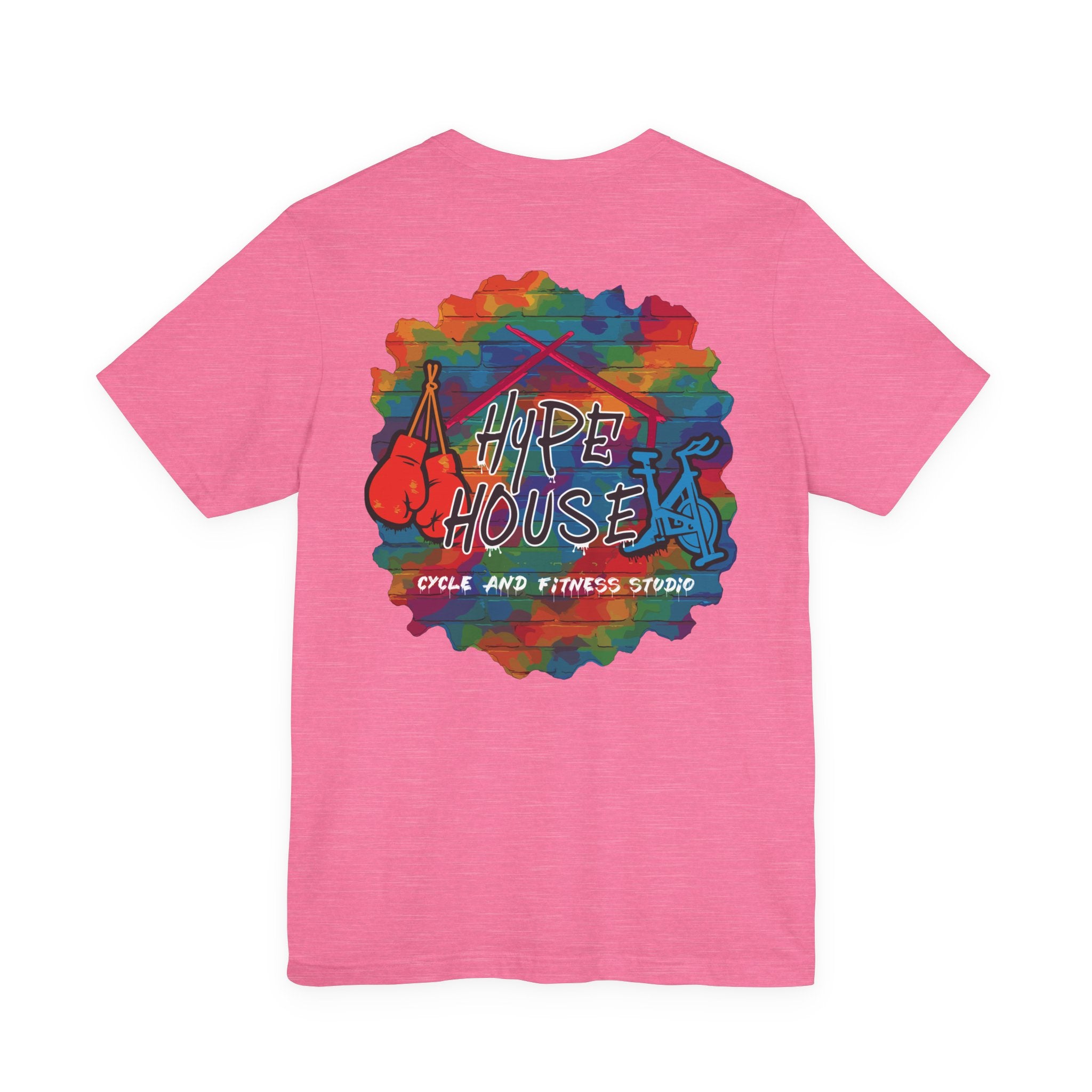 HH Cycle Color Logo light colors - Unisex Jersey Short Sleeve Tee