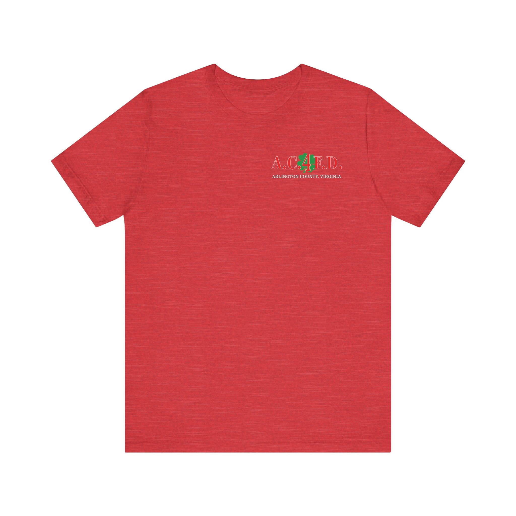 Station 4 Clover Back - Bella+Canvas Soft Unisex Tee