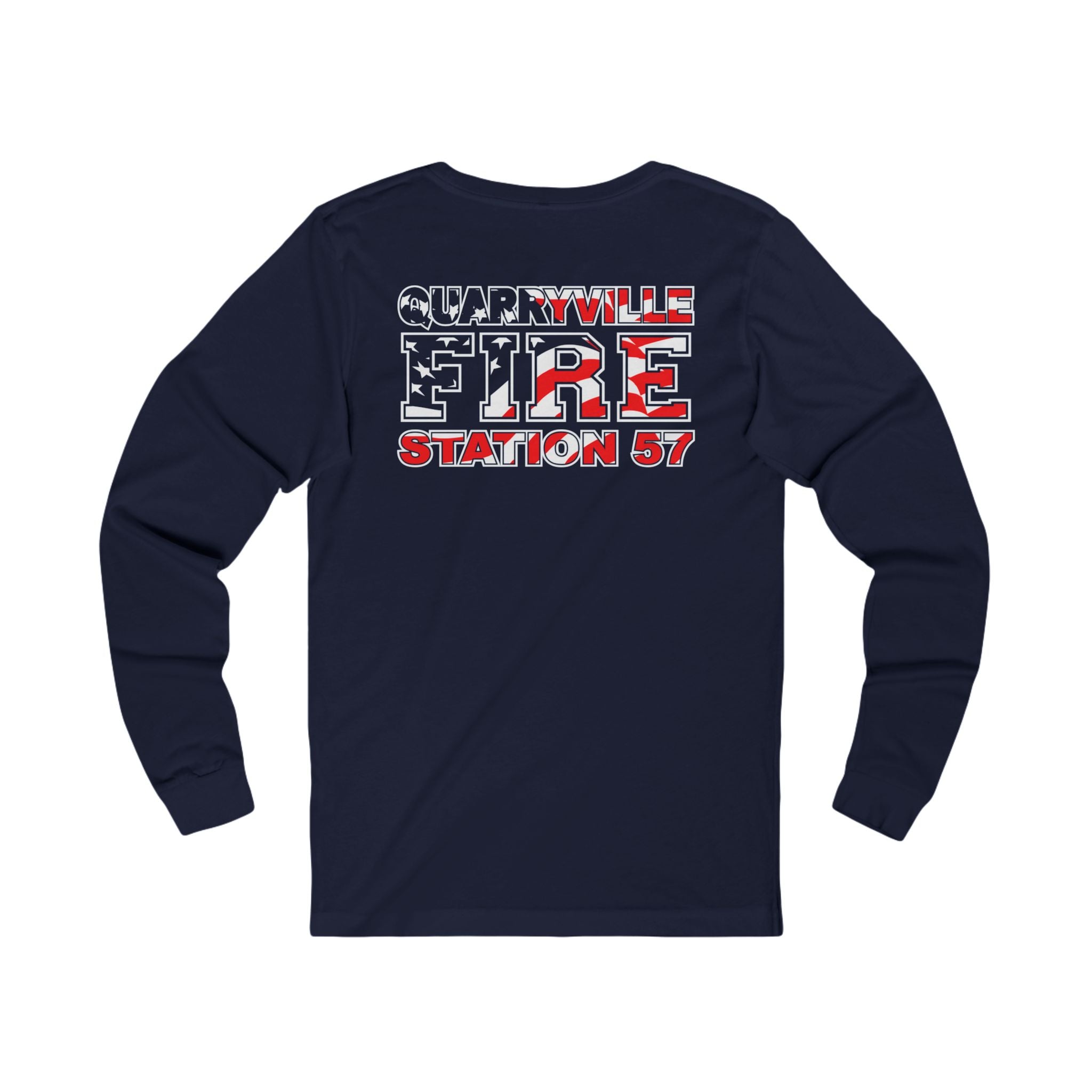 Quarryville PA Vol. Fire - Bella-Canvas Soft Jersey Cotton Long Sleeve Tee