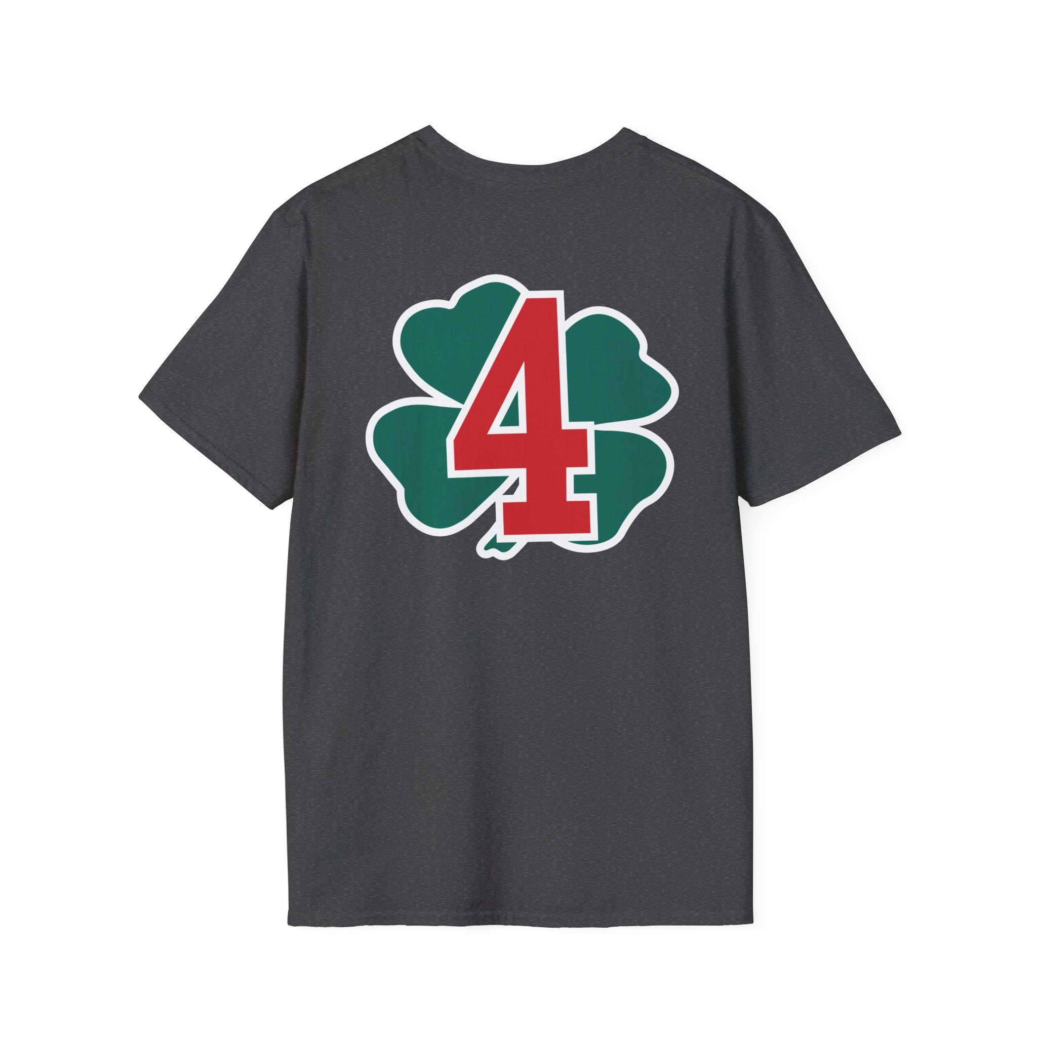 Station 4  acfd clover front/clover back - Gildan Soft Cotton Softstyle T-Shirt