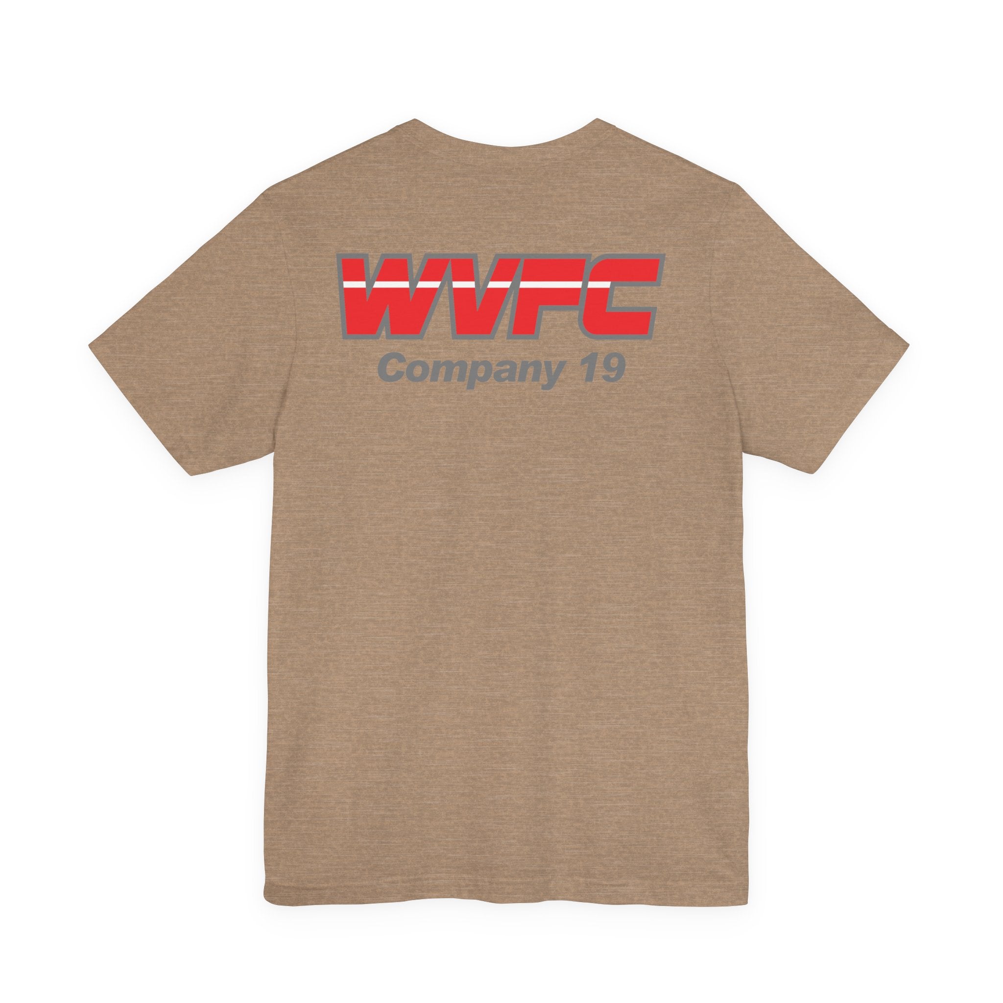 WVFC Goat Logo 2 Version 1 Gray - Unisex Jersey Short Sleeve Tee