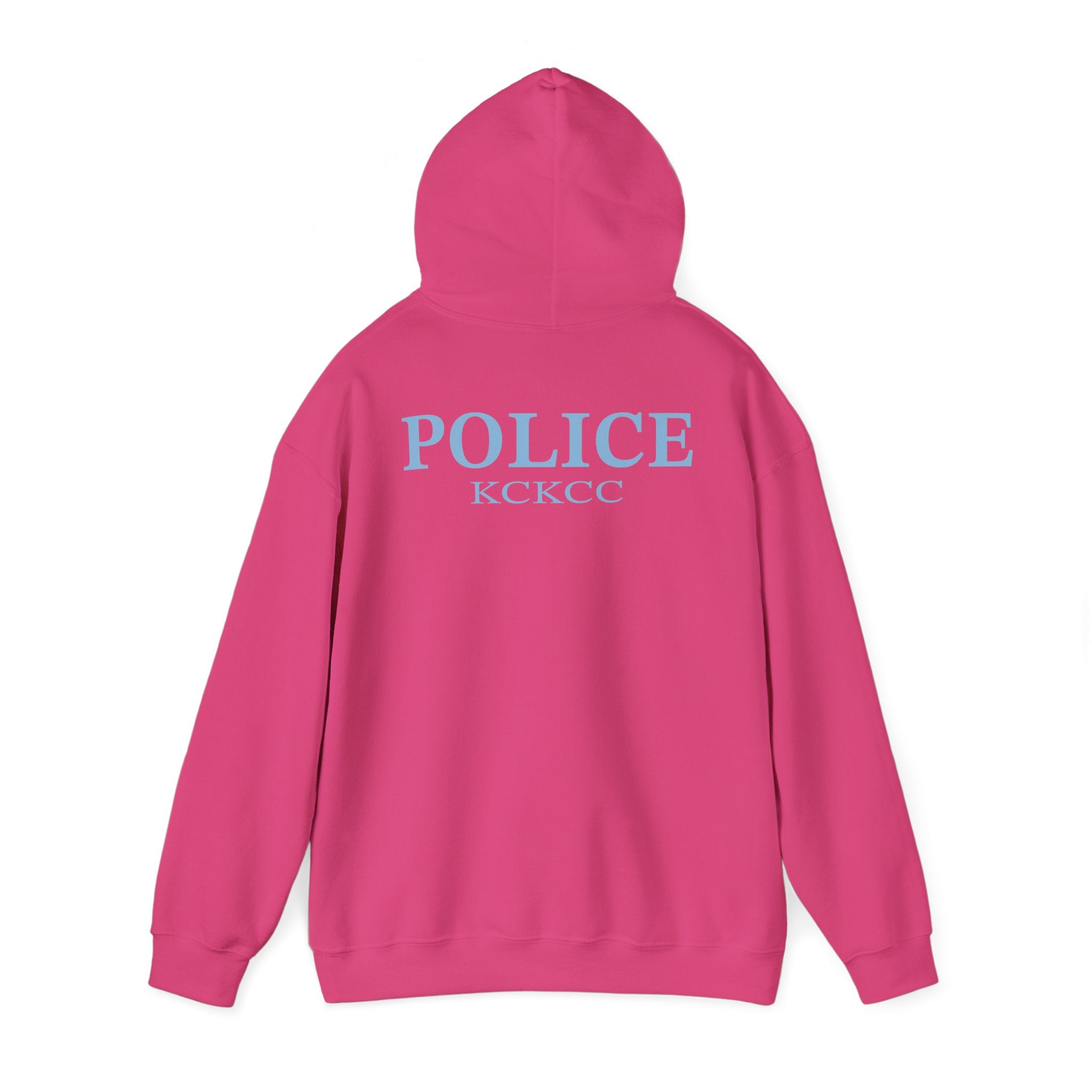 Kansas City College Police Blue Patch - Unisex Heavy Blend™ Hooded Sweatshirt