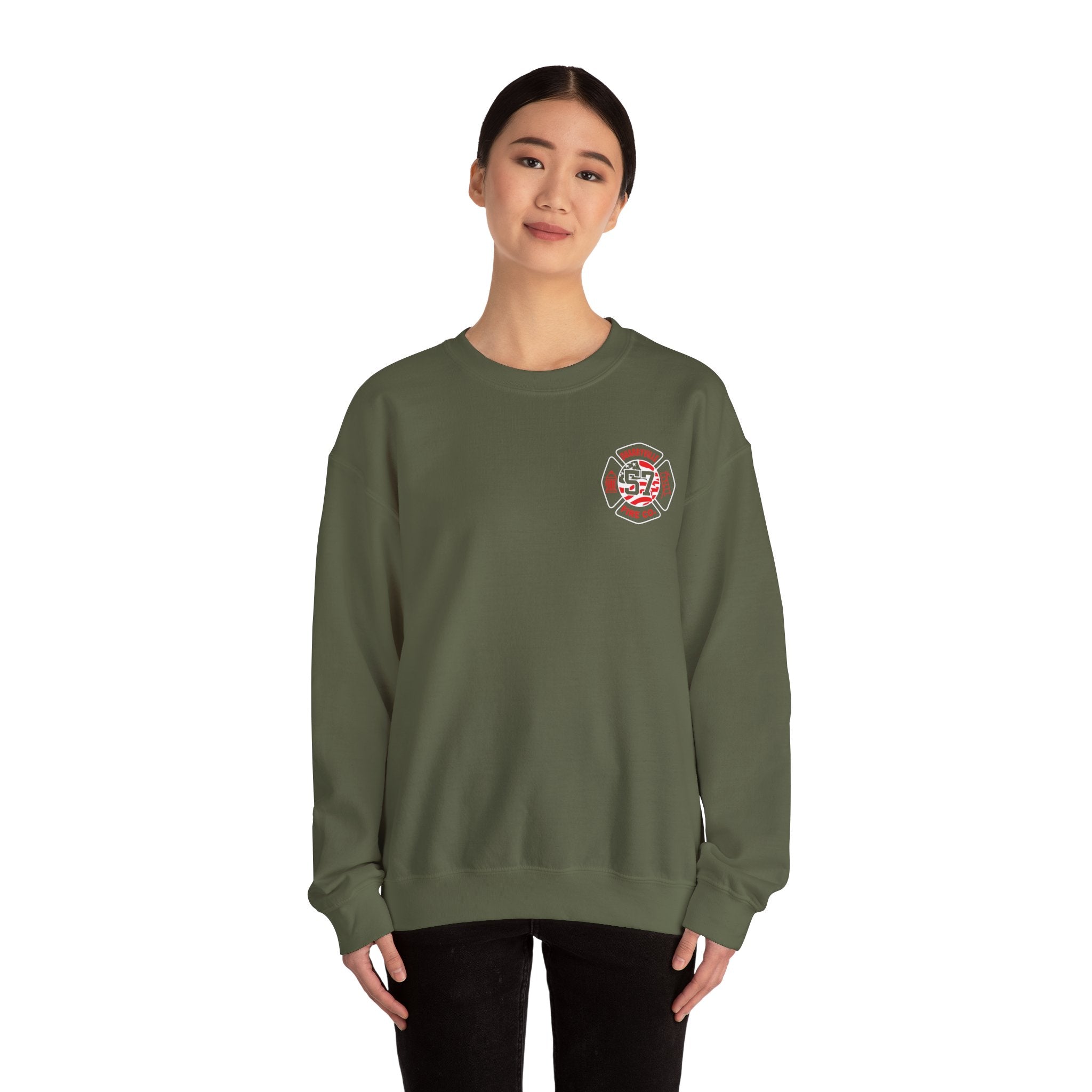 Quarryville PA Vol. Fire - Gildan Unisex Heavy Blend™ Crewneck Sweatshirt