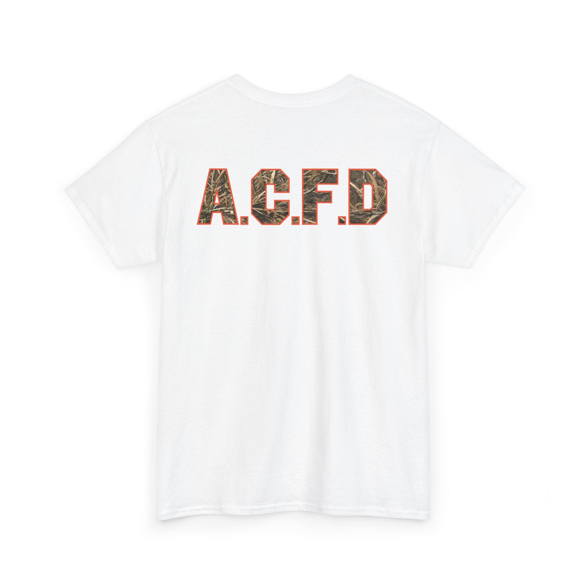 Heavy Cotton Unisex Tee - Arlington Camo Deer Hunter