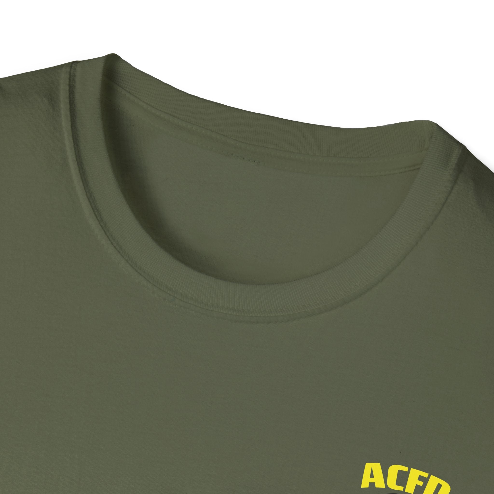Station 9 Taz Front / Officer Rescue 9 back - Gildan Soft Cotton Softstyle T-Shirt