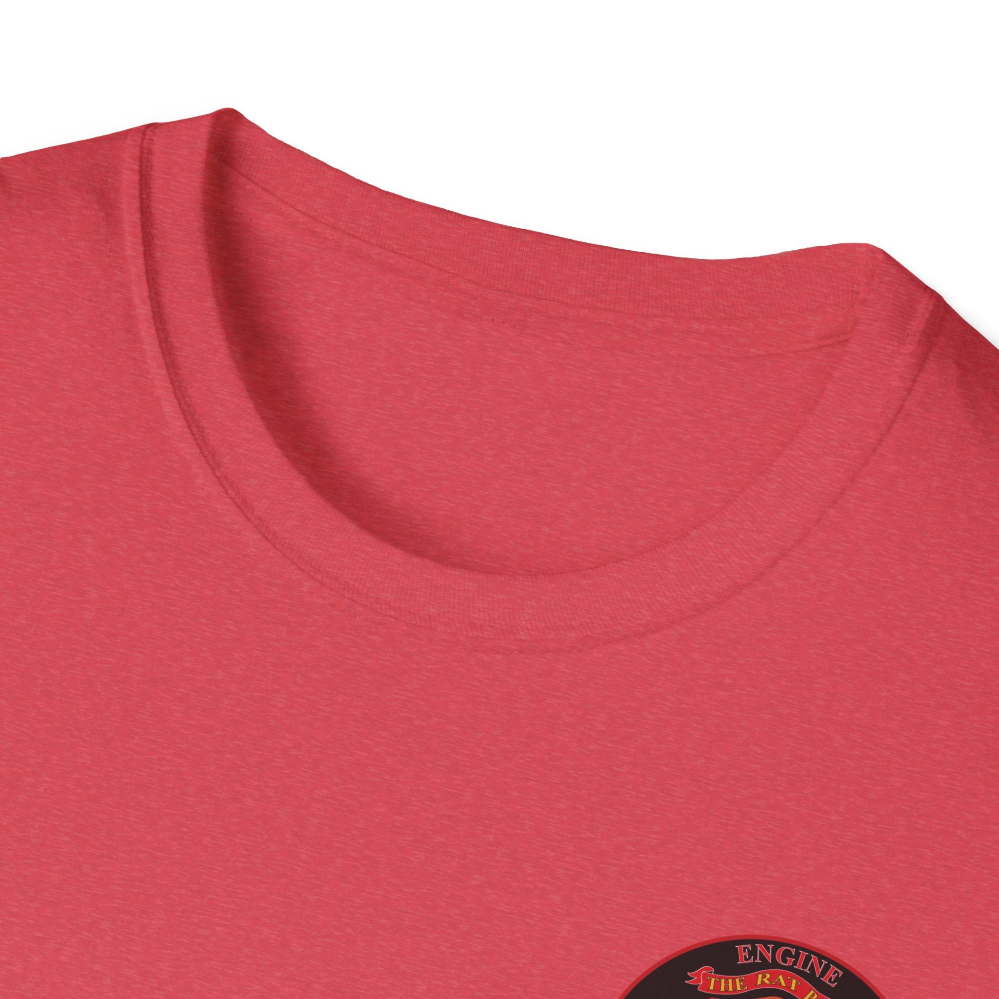 Station 4 RatPack front / acfd clover back - Gildan Soft Cotton Softstyle T-Shirt