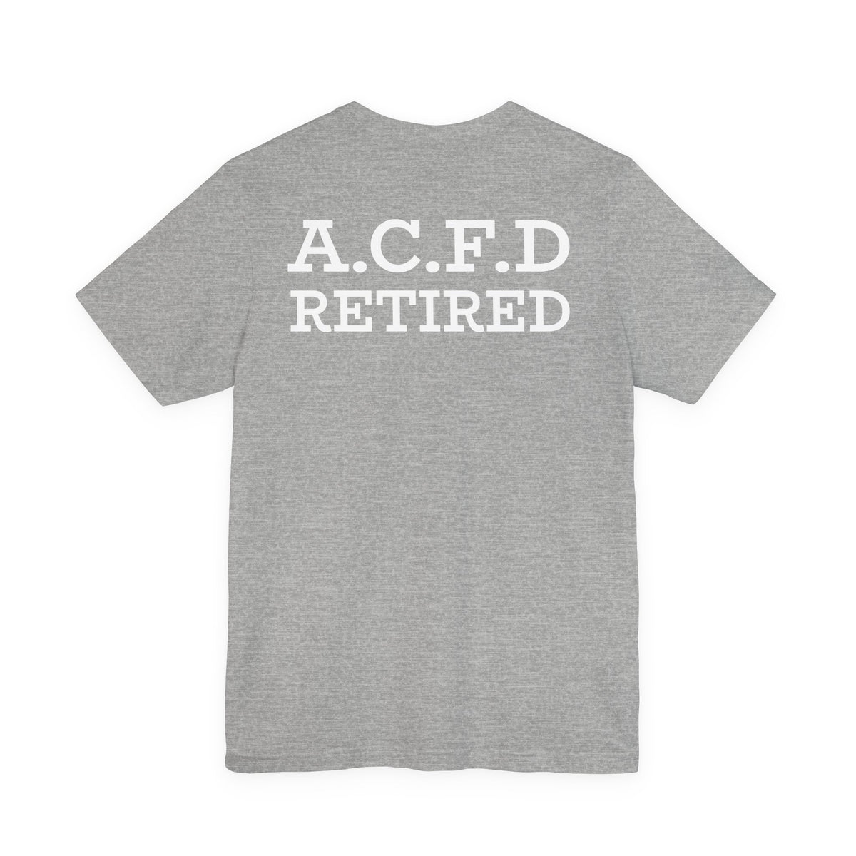 Arlington Retired patch - Bella+Canvas Soft Unisex Tee