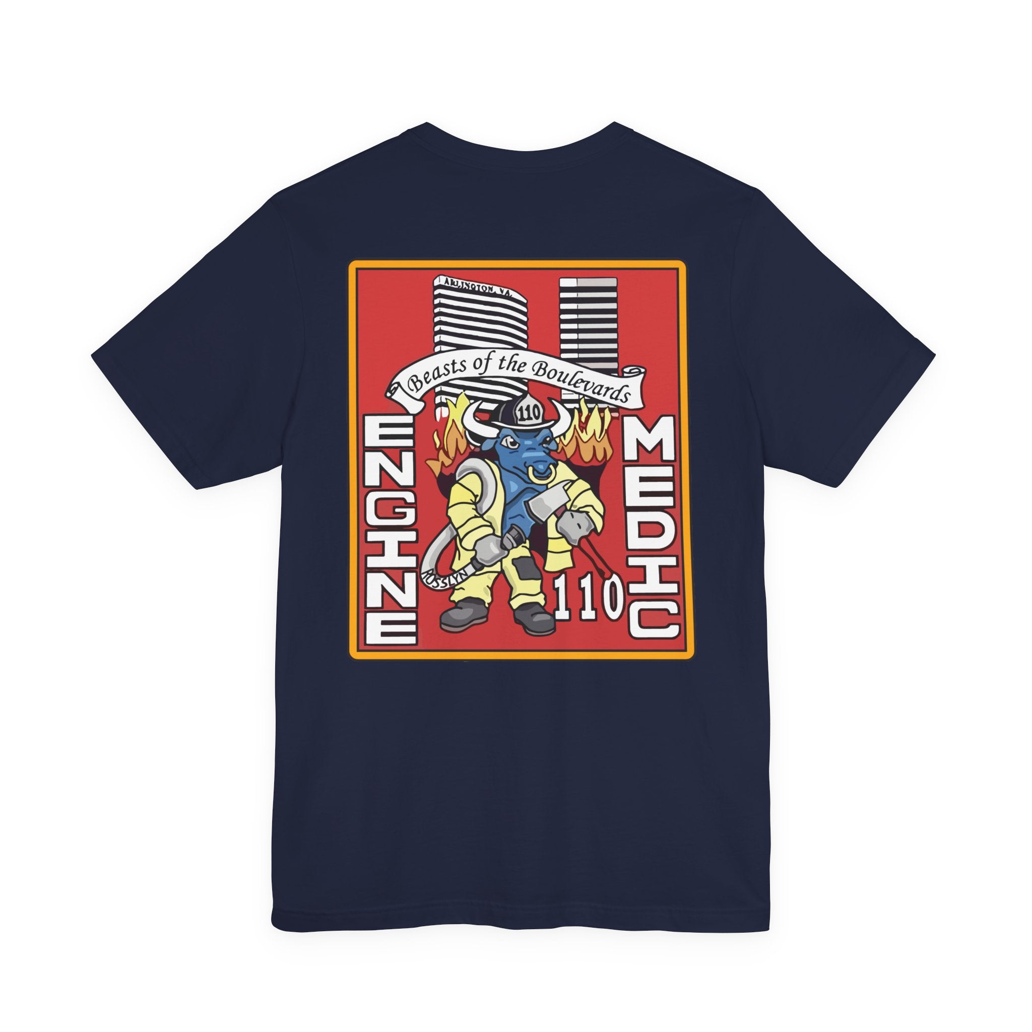 Station 10 Beast Front and Back - Bella+Canvas Soft Unisex Tee