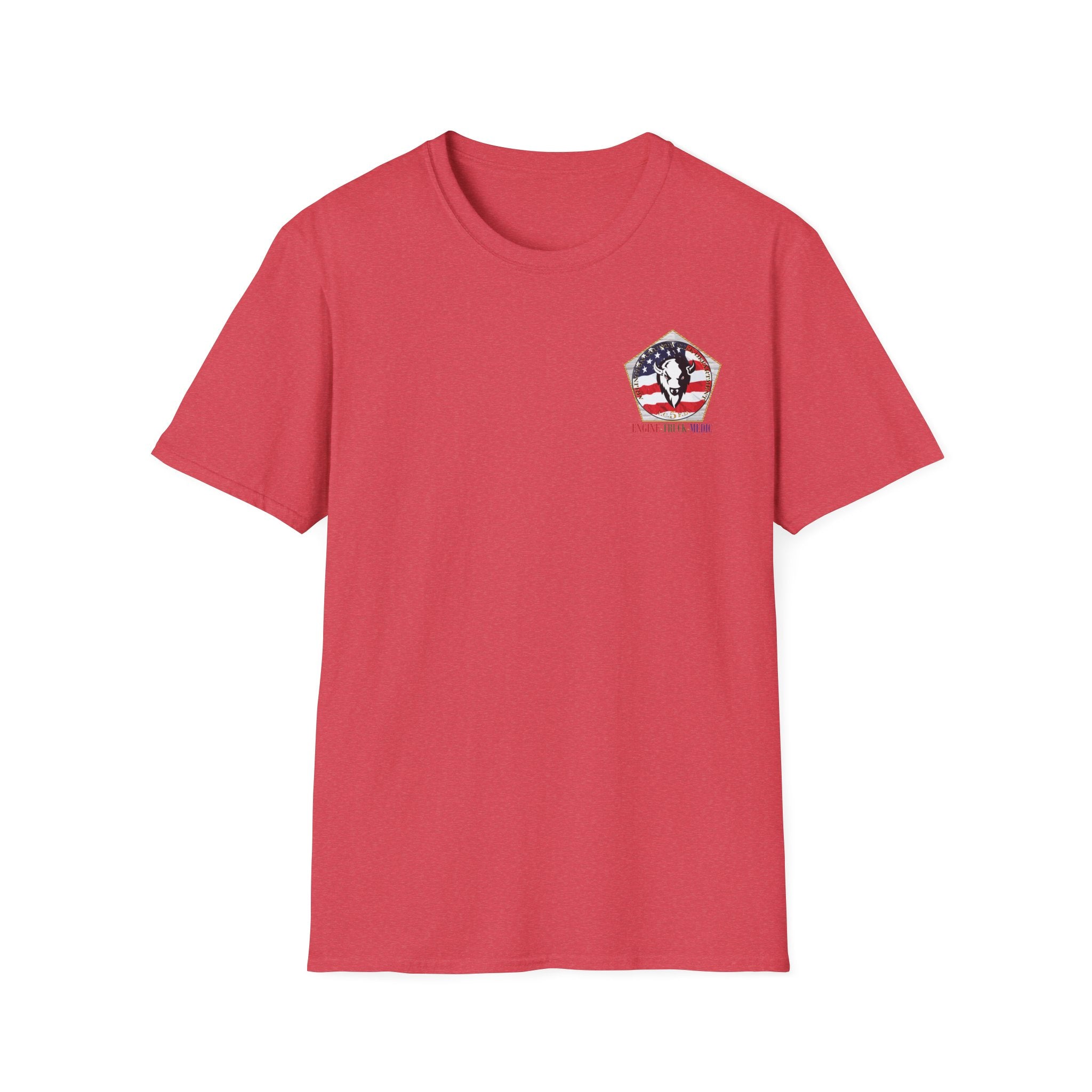 Station 5 Arlington (version 2) - Gildan Soft Cotton Softstyle T-Shirt