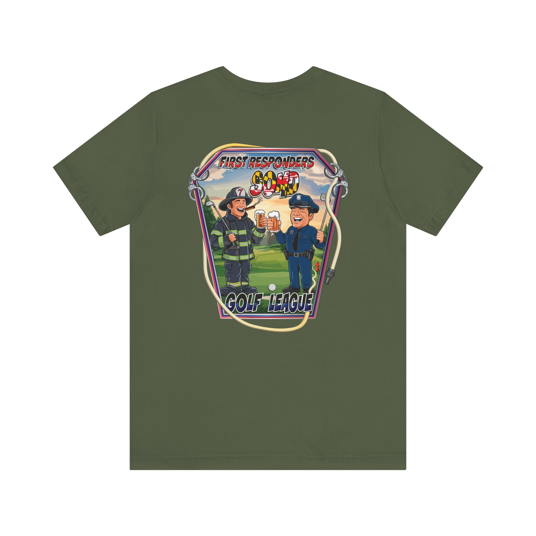 SOMD First Responder Golf -Bella+Canvas Soft Unisex Tee