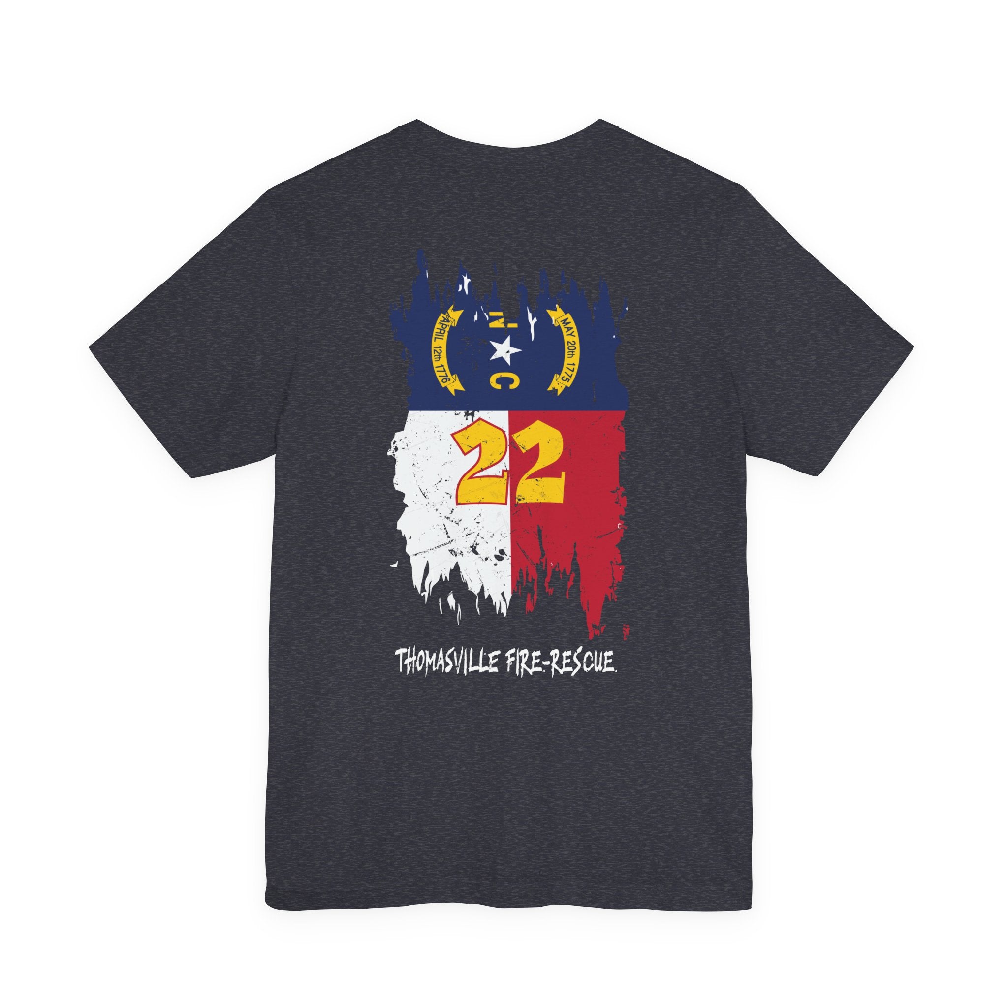Thomasville Fire NC Ladder 22 (version 1) - Bella+Canvas Soft Unisex Tee