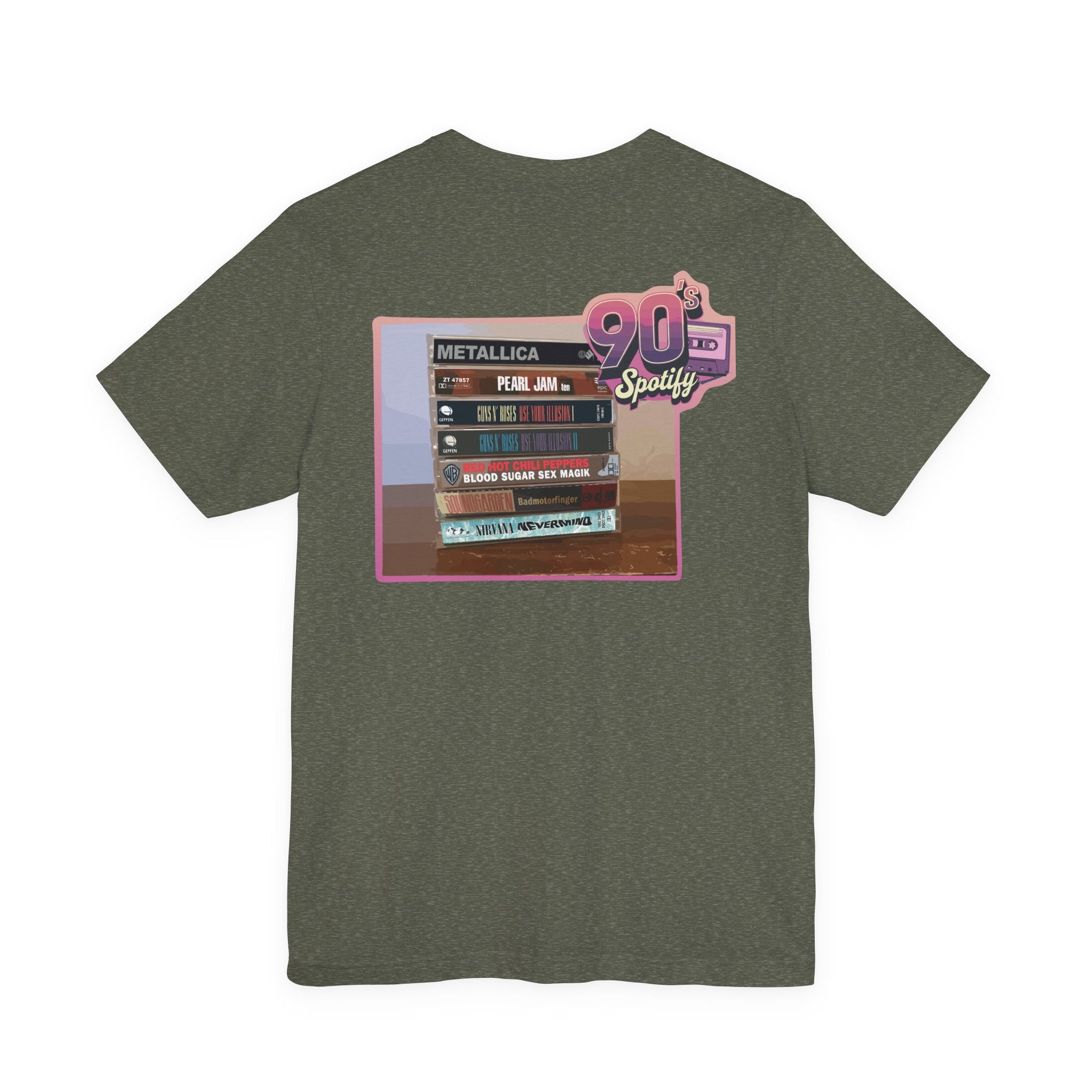 90's Spotify- Bella+Canvas Soft Unisex Tee