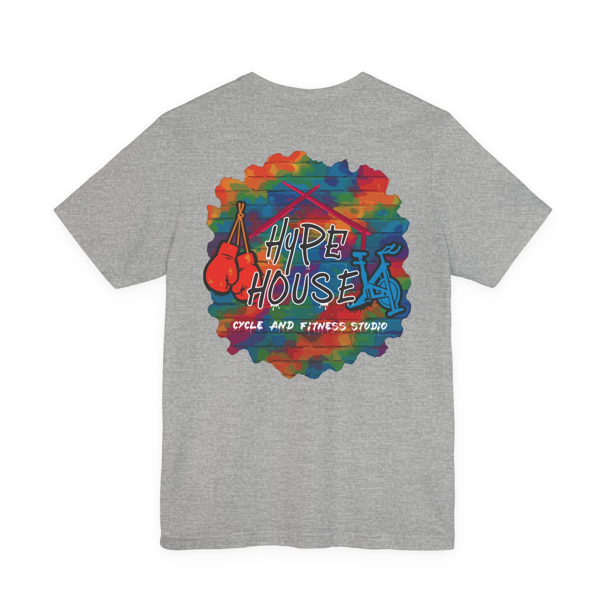 HH Cycle Color Logo light colors - Unisex Jersey Short Sleeve Tee