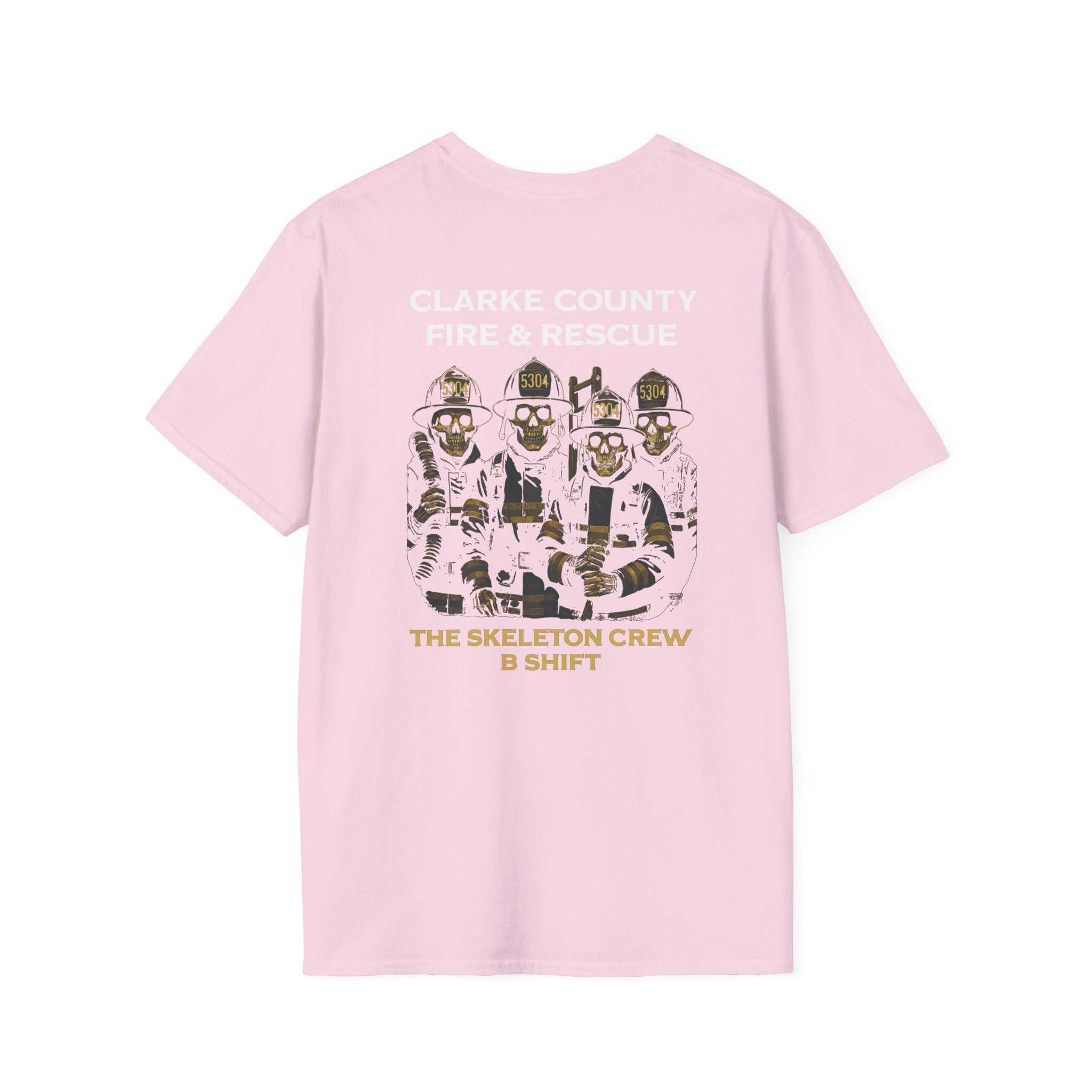 Clarke County B Shift version 1 (Portion of Proceeds go to Local 5304)  - Gildan Soft Cotton Softstyle T-Shirt