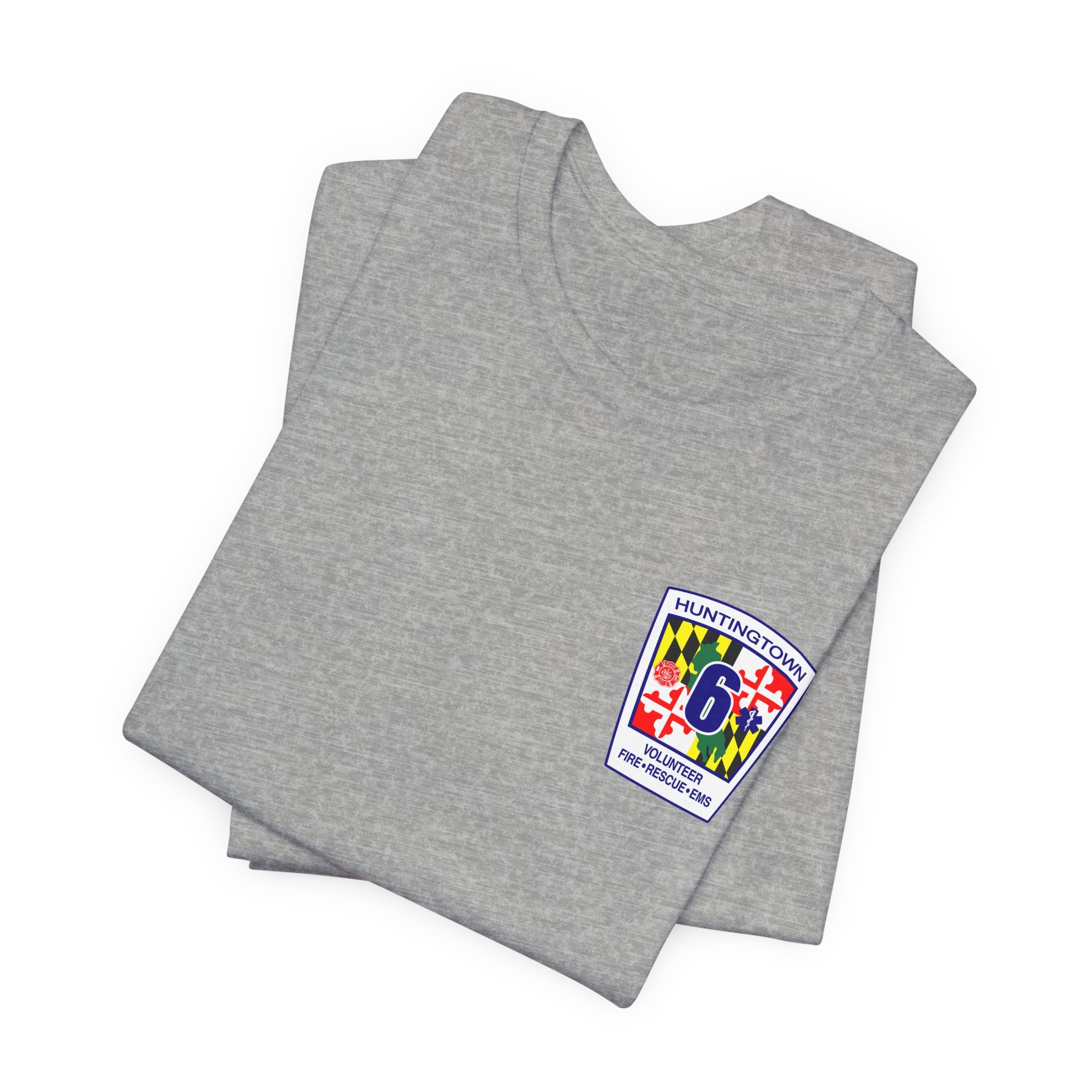 Huntingtown Vol. Fire Boat 6 - Bella+Canvas Soft Unisex Tee