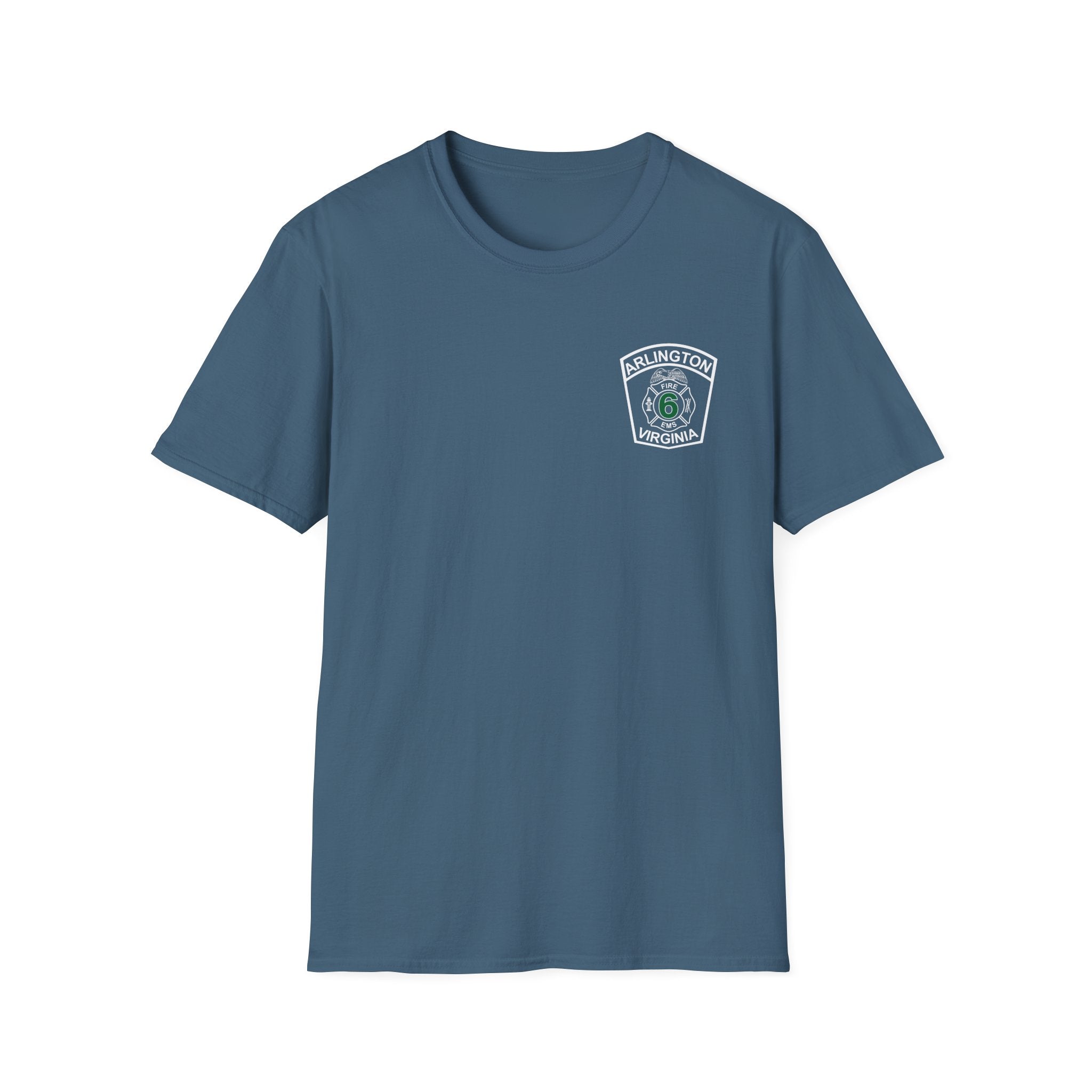 Truck 6 Falls Church - Gildan Soft Cotton Softstyle T-Shirt