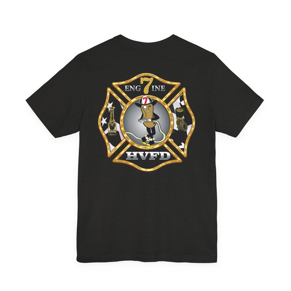 Hollywood MD Eng7ine New logo - Unisex Soft Jersey Short Sleeve Tee