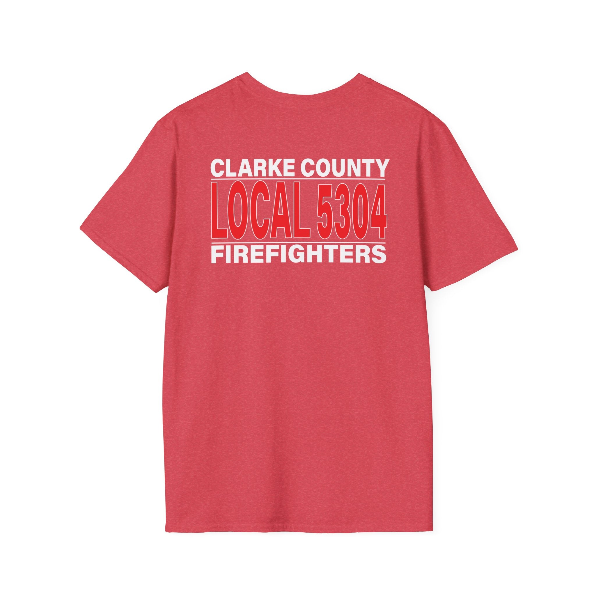 Clarke County Local 5304 version 2 (Portion of Proceeds go to Local 5304)  - Gildan Soft Cotton Softstyle T-Shirt