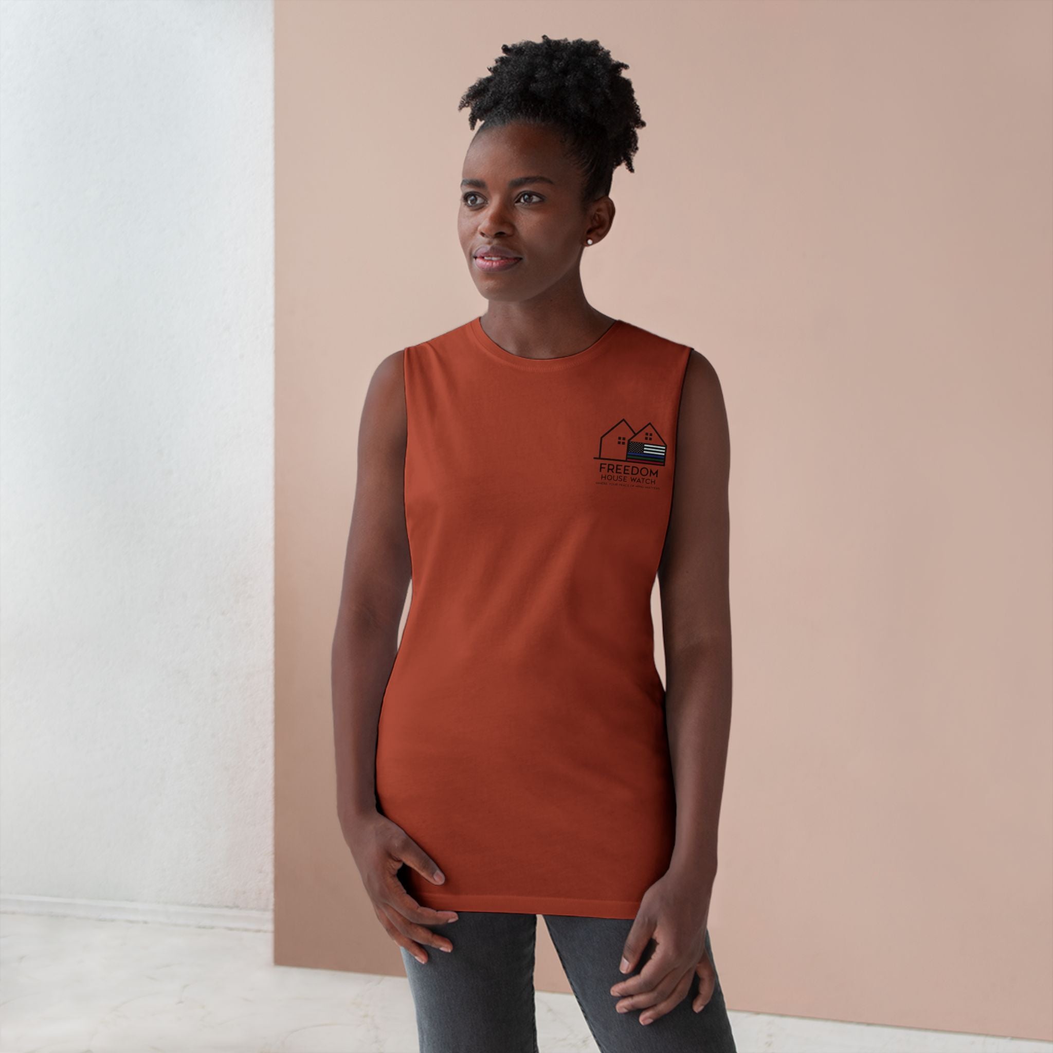 Freedom House Watch - Unisex Barnard Tank