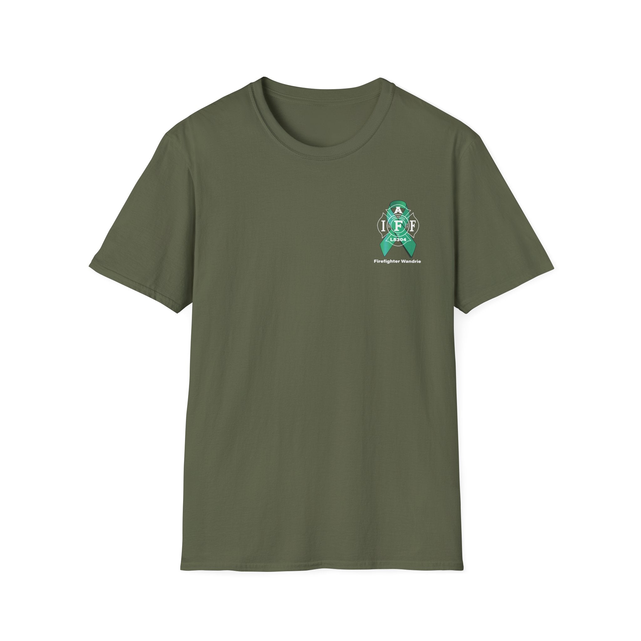 Clark County Firefighter Wandrie Support - Gildan Soft Cotton Softstyle T-Shirt