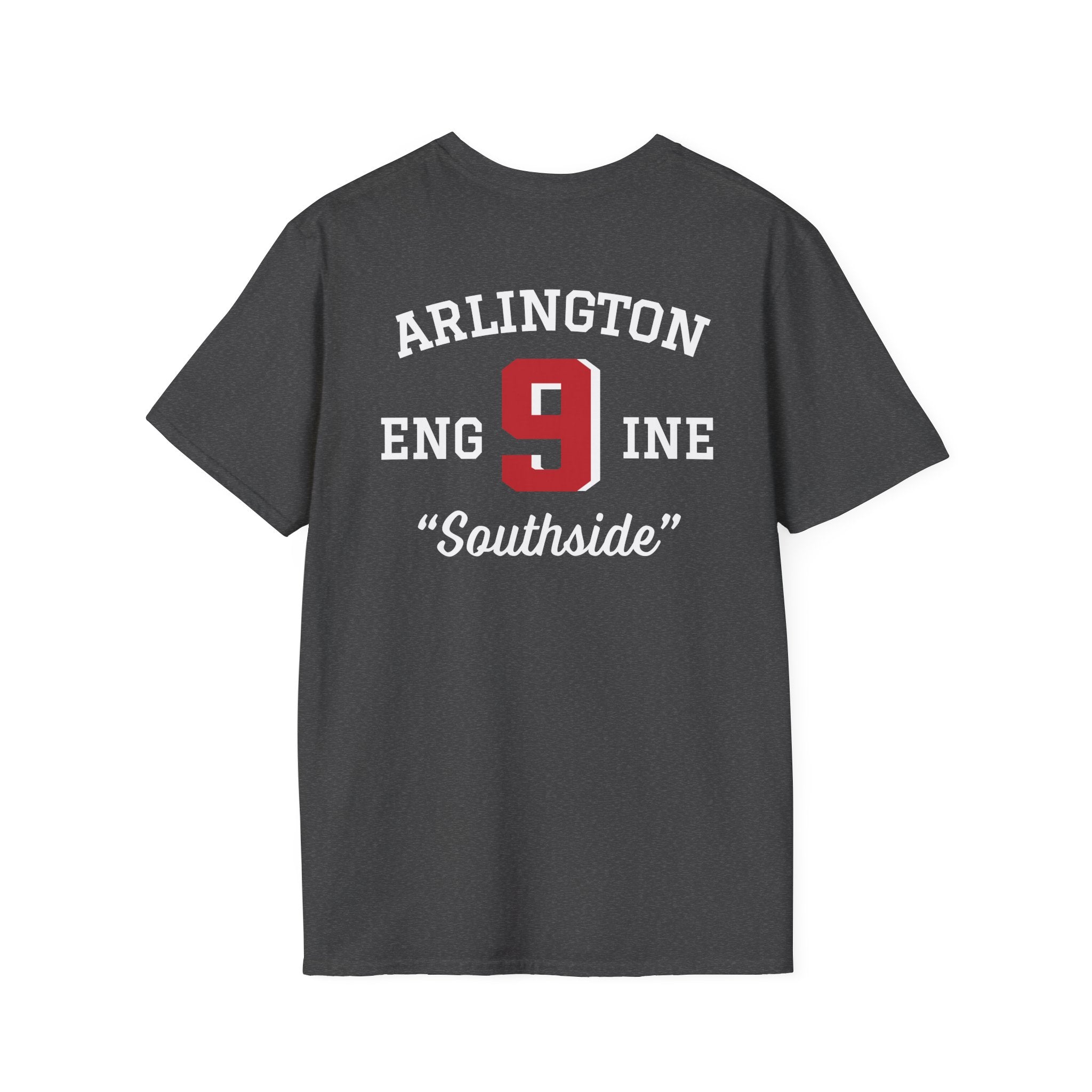 Station 9 Taz Front / FF Engine 9 back - Gildan Soft Cotton Softstyle T-Shirt