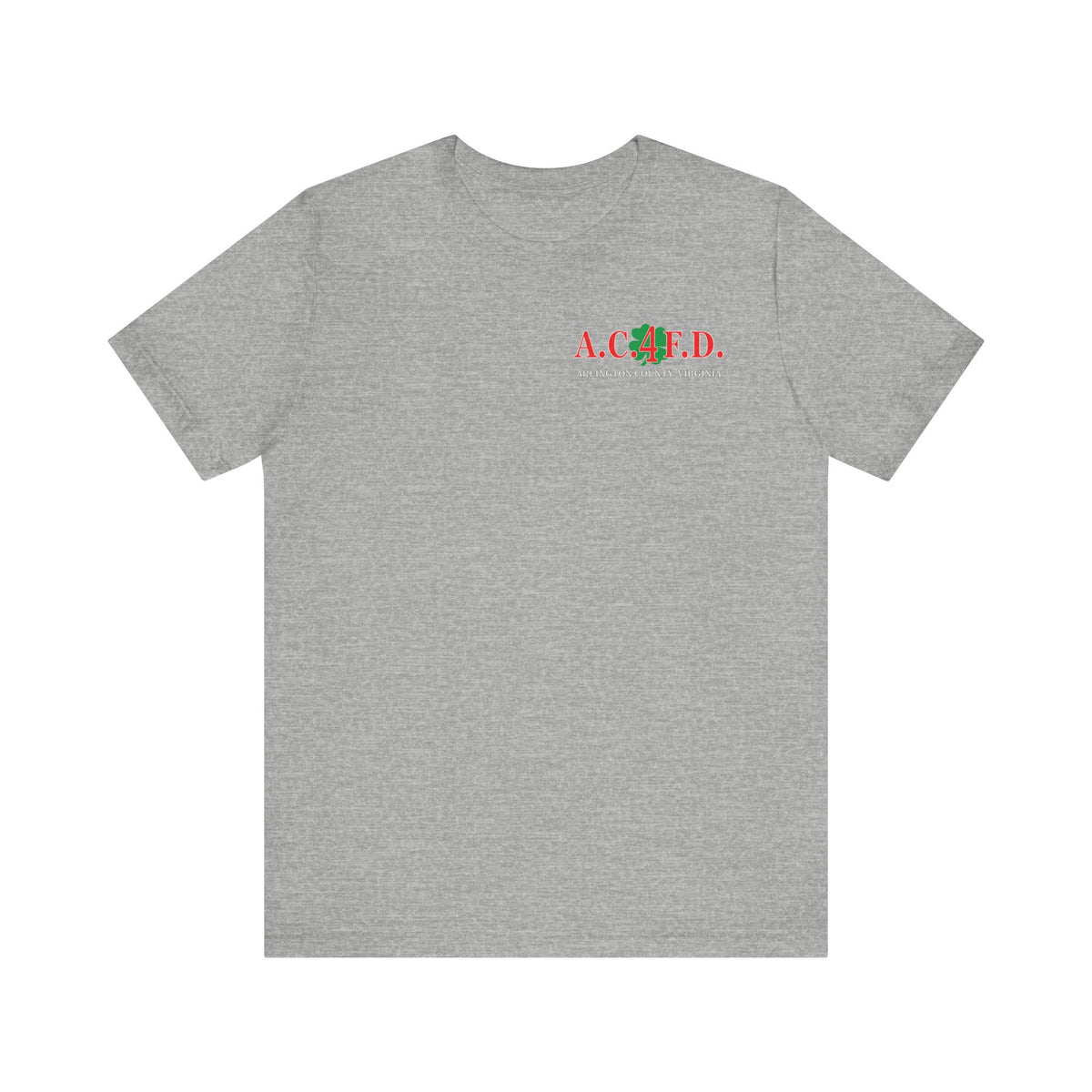 Station 4 Clover Back - Bella+Canvas Soft Unisex Tee