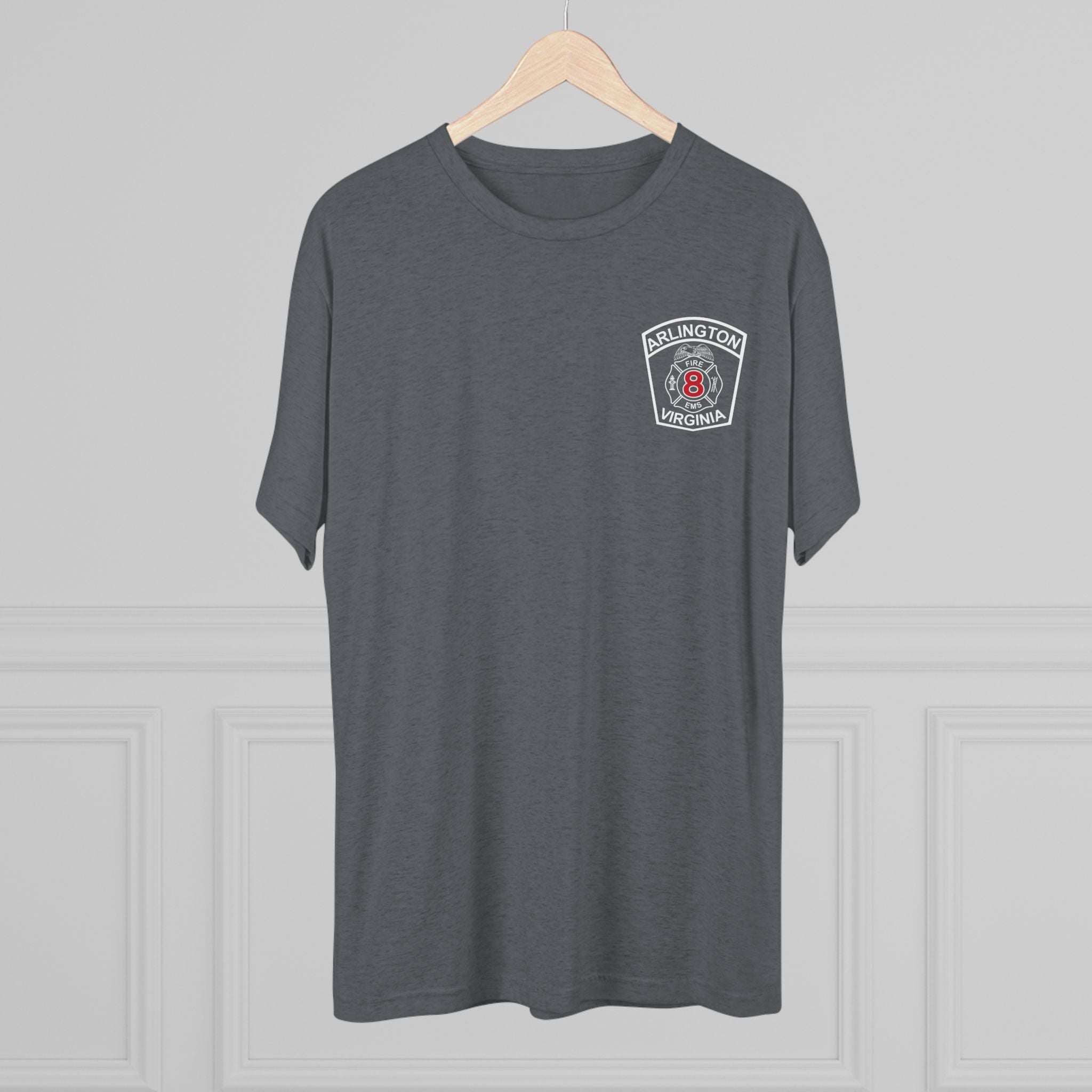 Engine 8 Arlington - NextLevel Tri-Blend Crew Tee