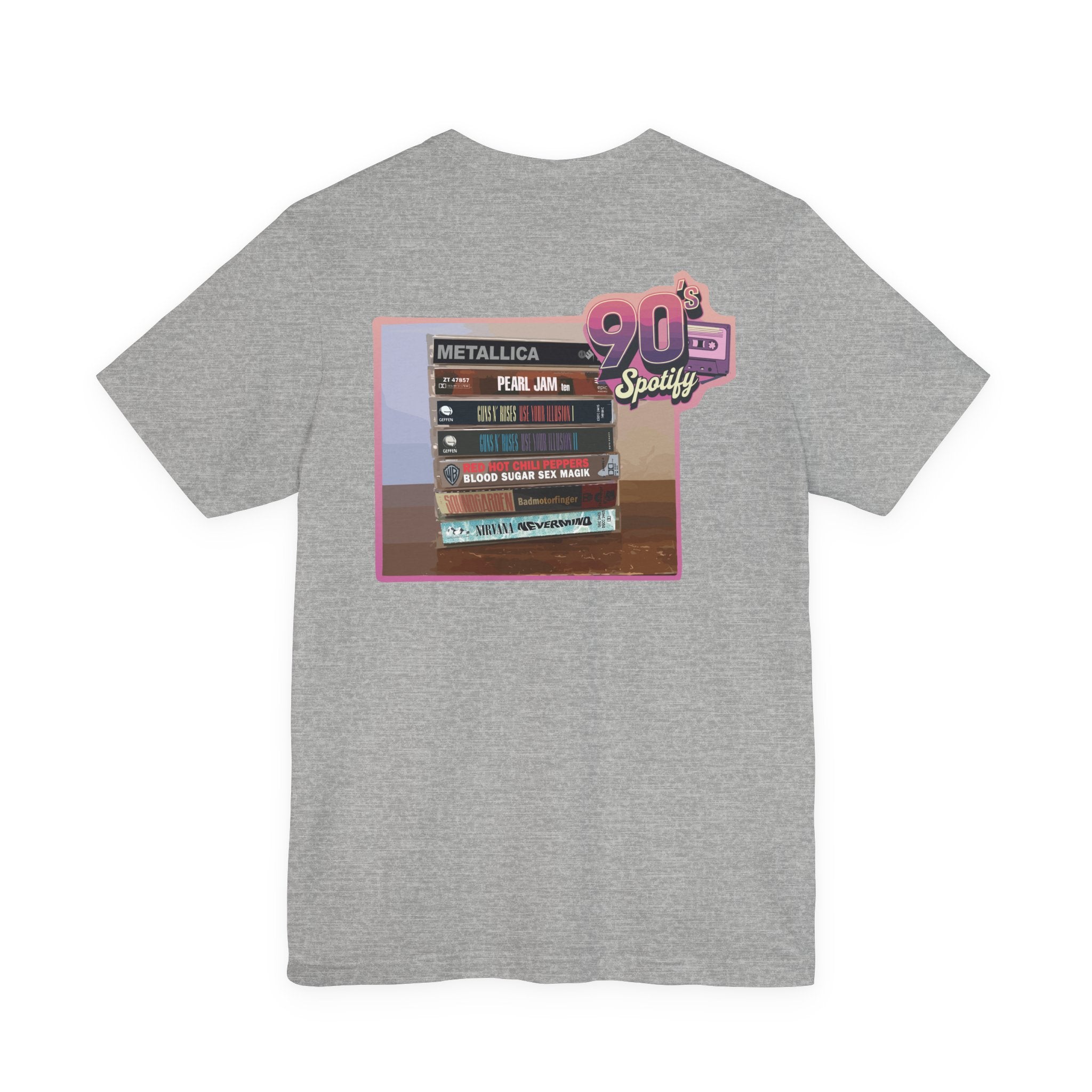 90's Spotify- Bella+Canvas Soft Unisex Tee