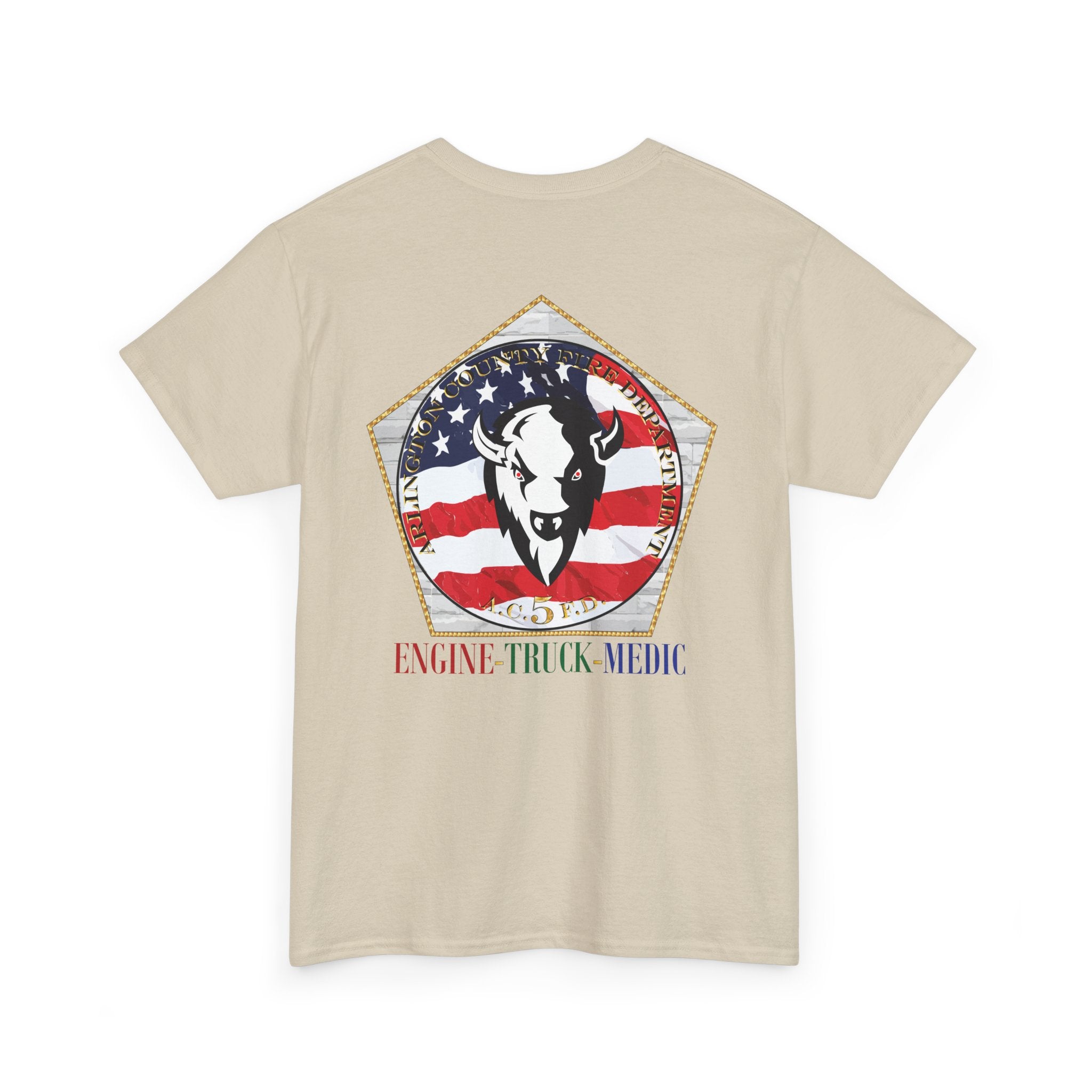 Heavy Cotton Unisex Tee -Station 5 Arlington