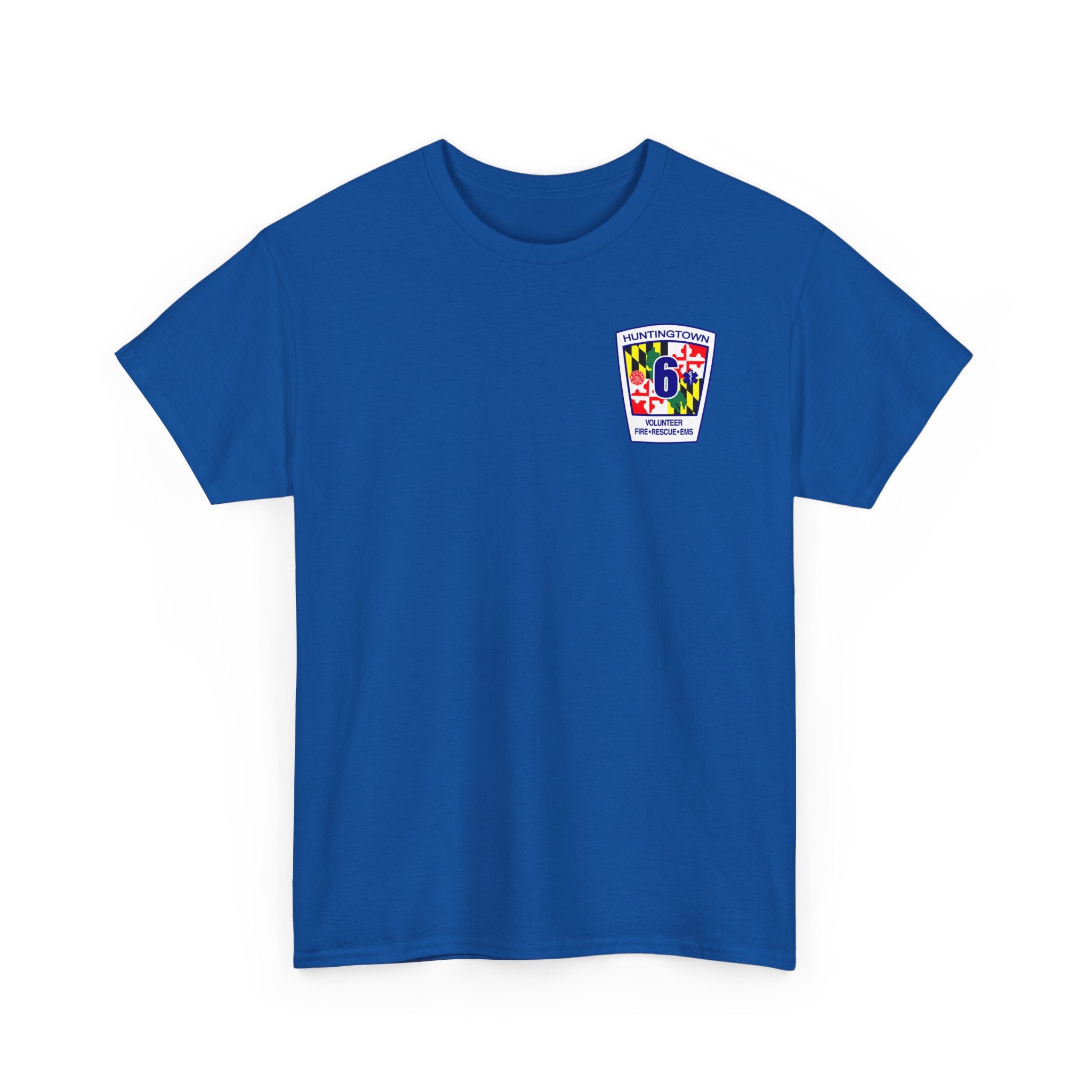 Huntingtown Vol. Fire Boat 6 - Heavy Cotton Unisex Tee