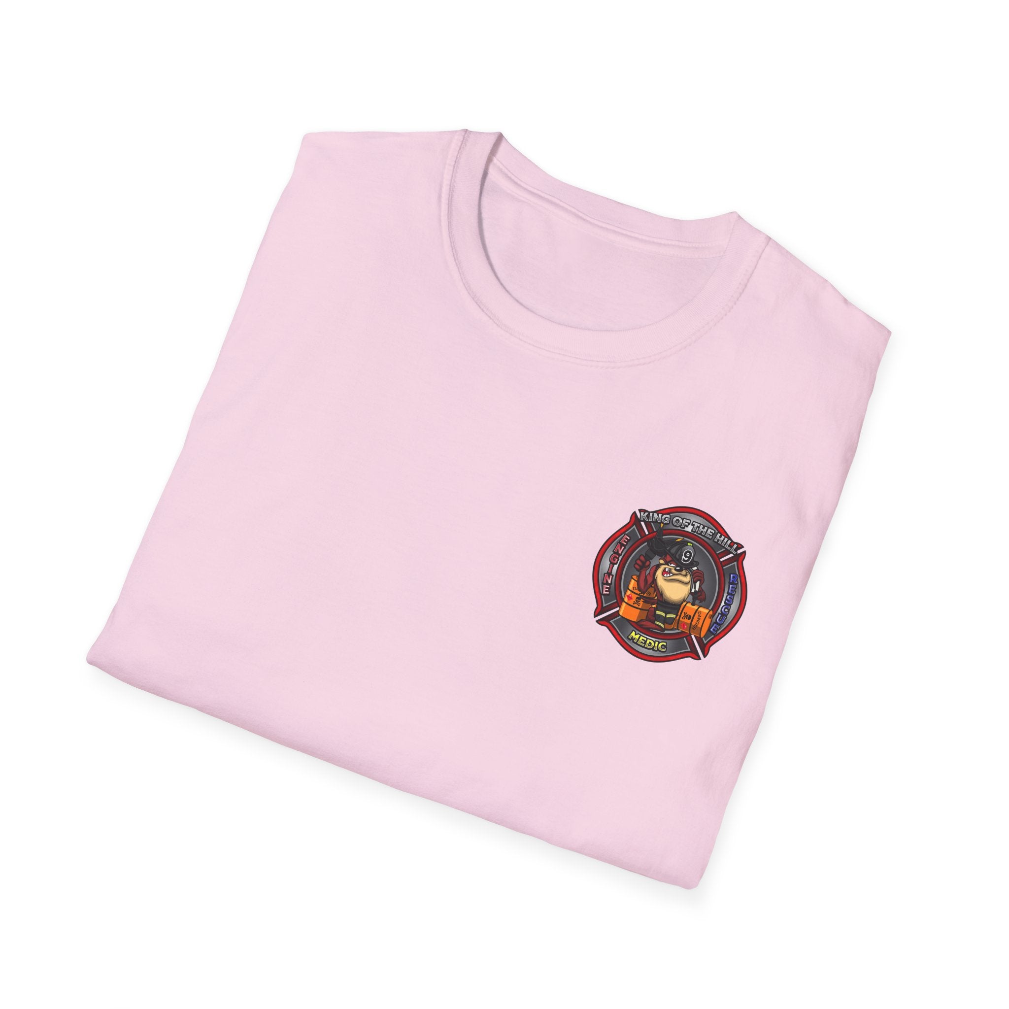 Station 9 Taz Front / Taz back - Gildan Soft Cotton Softstyle T-Shirt