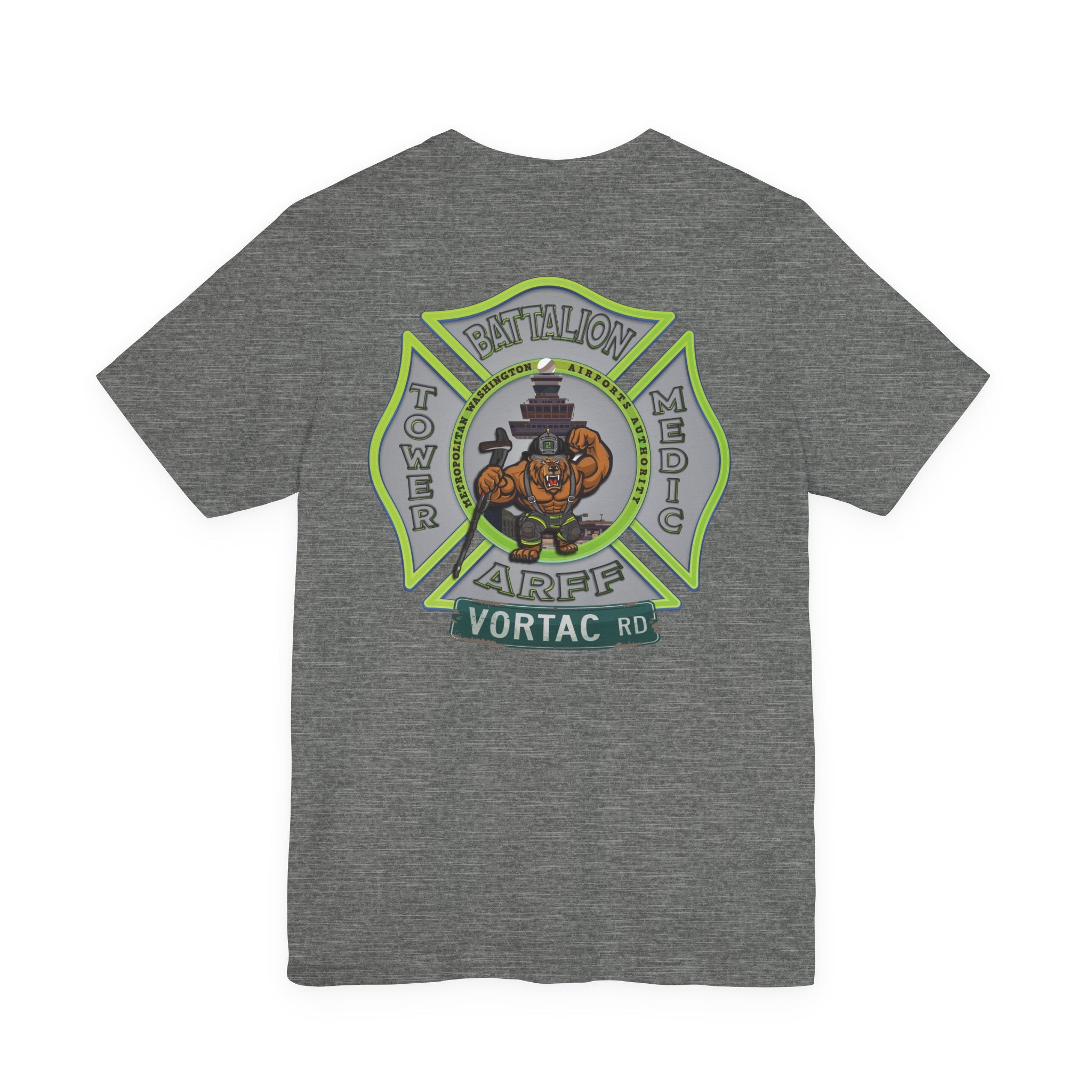 MWAA 302 The Real Dulles South Shirt - Bella+Canvas Soft Cotton Unisex Tee