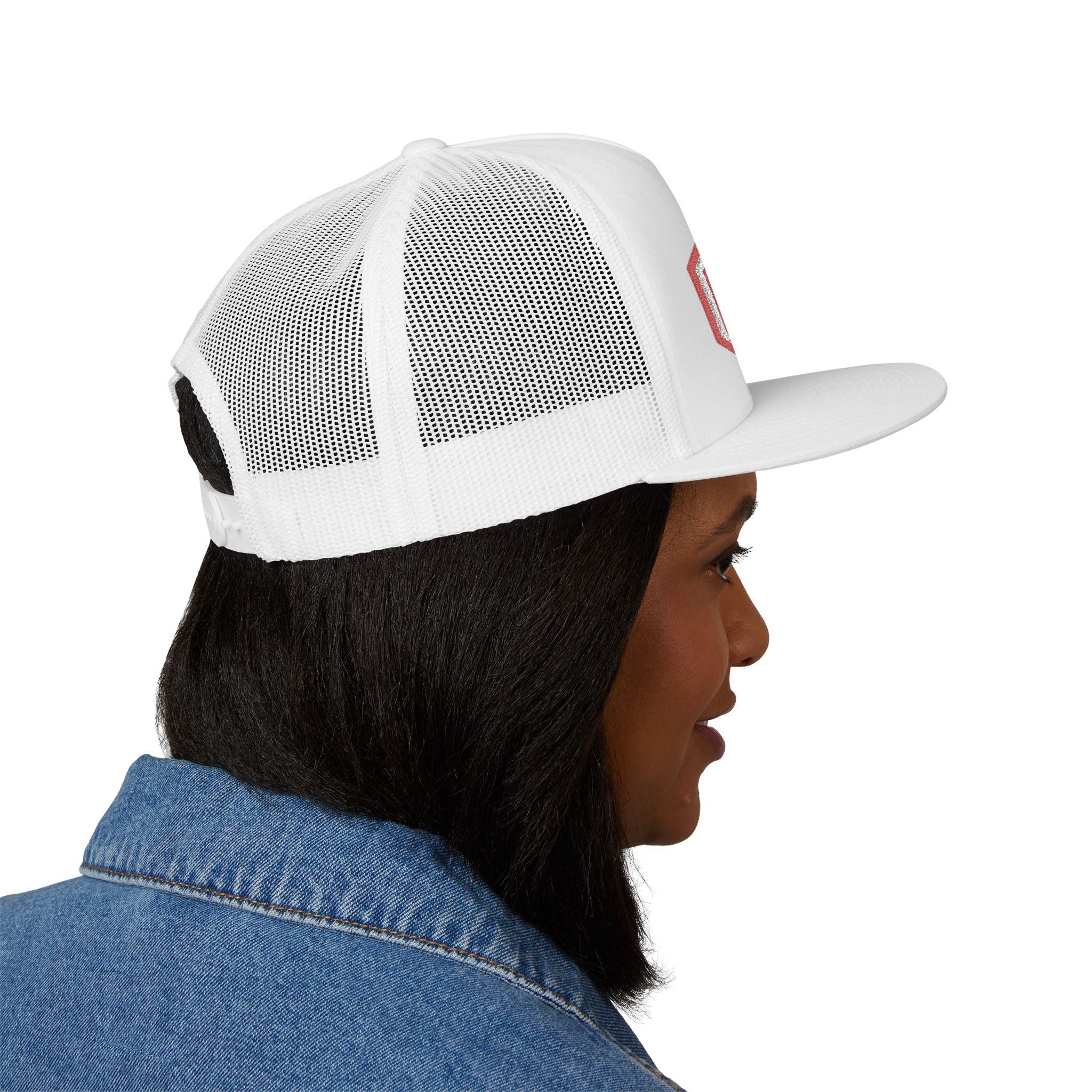 Arlington Fire Marshal Red - 5 Panel Trucker Cap (Embroidery)