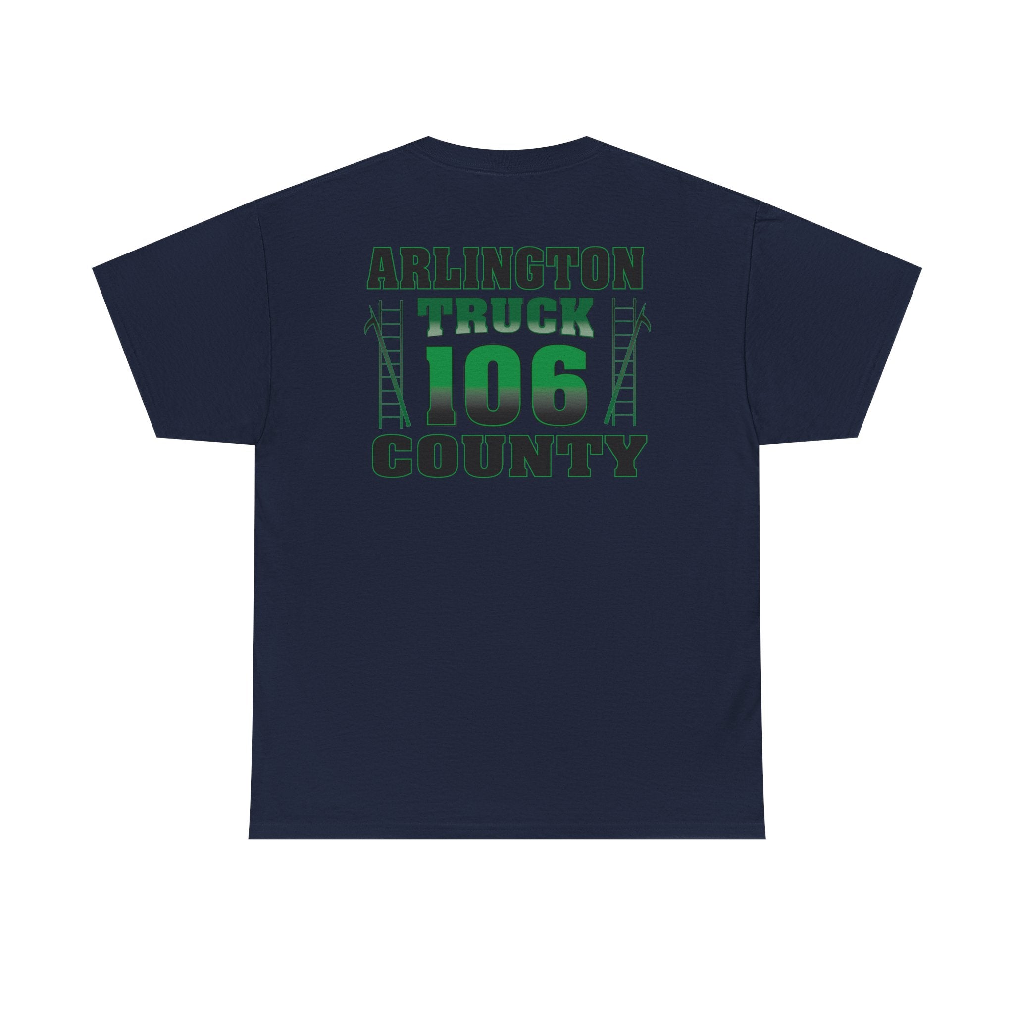 Station 6 Truck Arlington - Heavy Cotton Unisex Tee