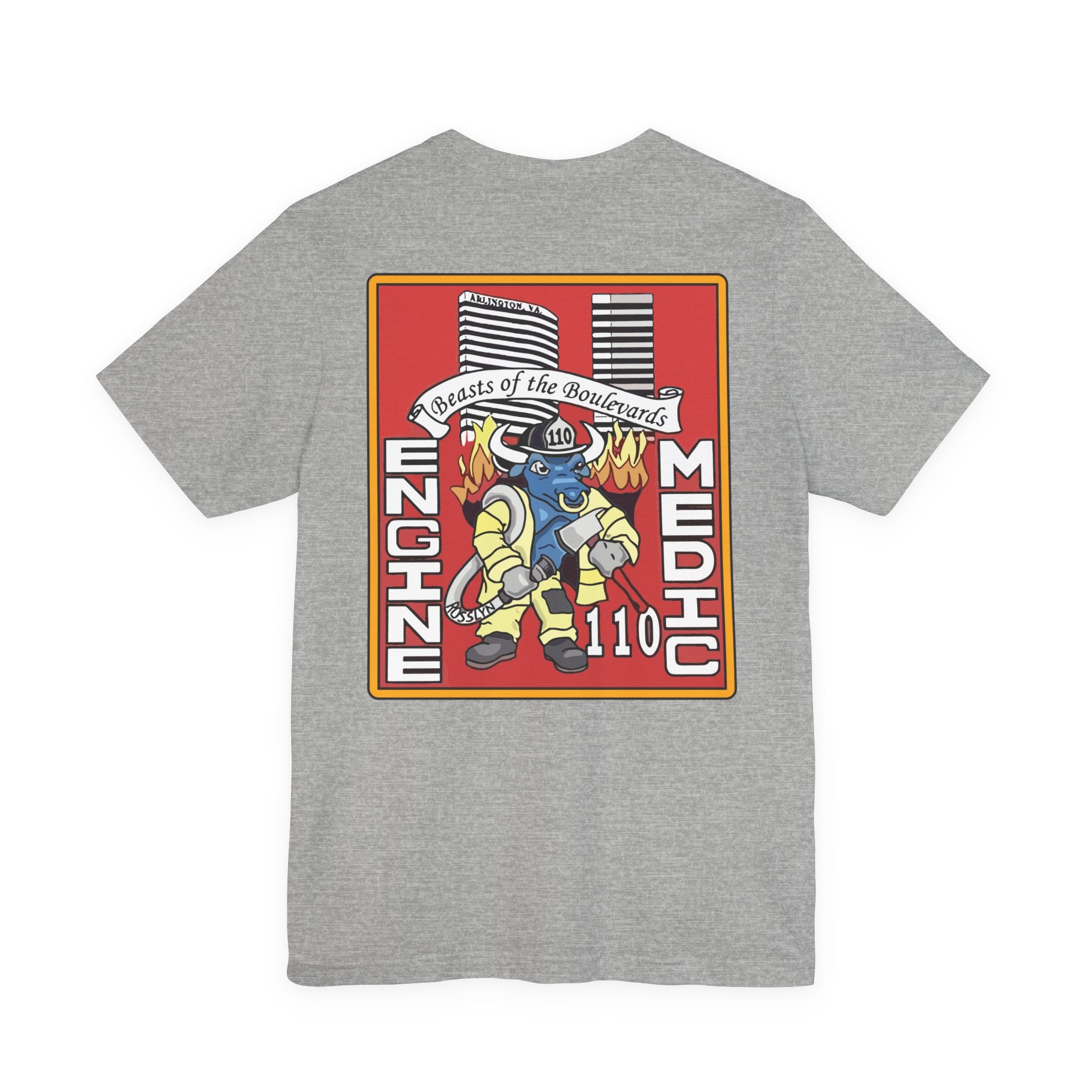 Station 10 Beast Front and Back - Bella+Canvas Soft Unisex Tee