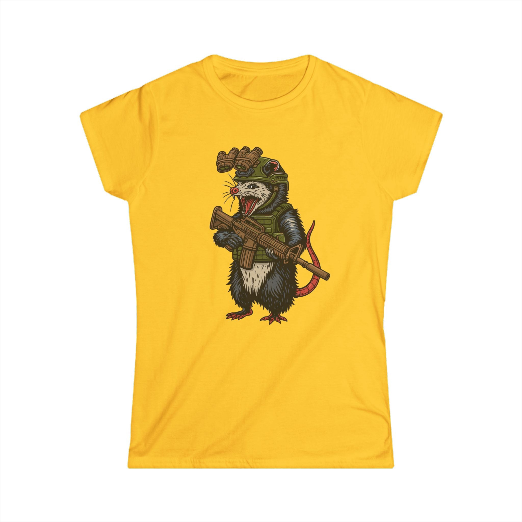 Tactical Opossum - Women's Softstyle Tee