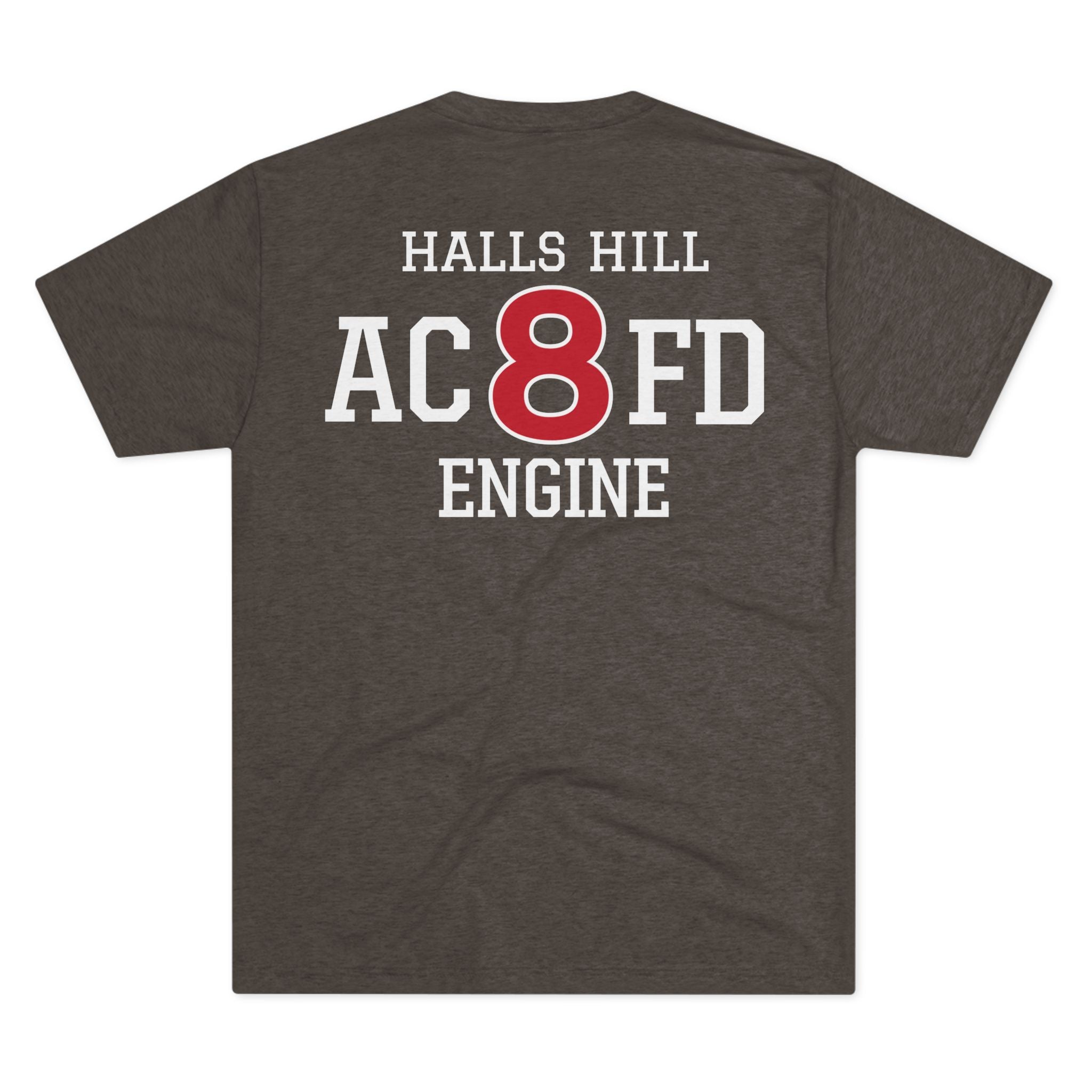 Engine 8 Halls Hill - NextLevel Tri-Blend Crew Tee