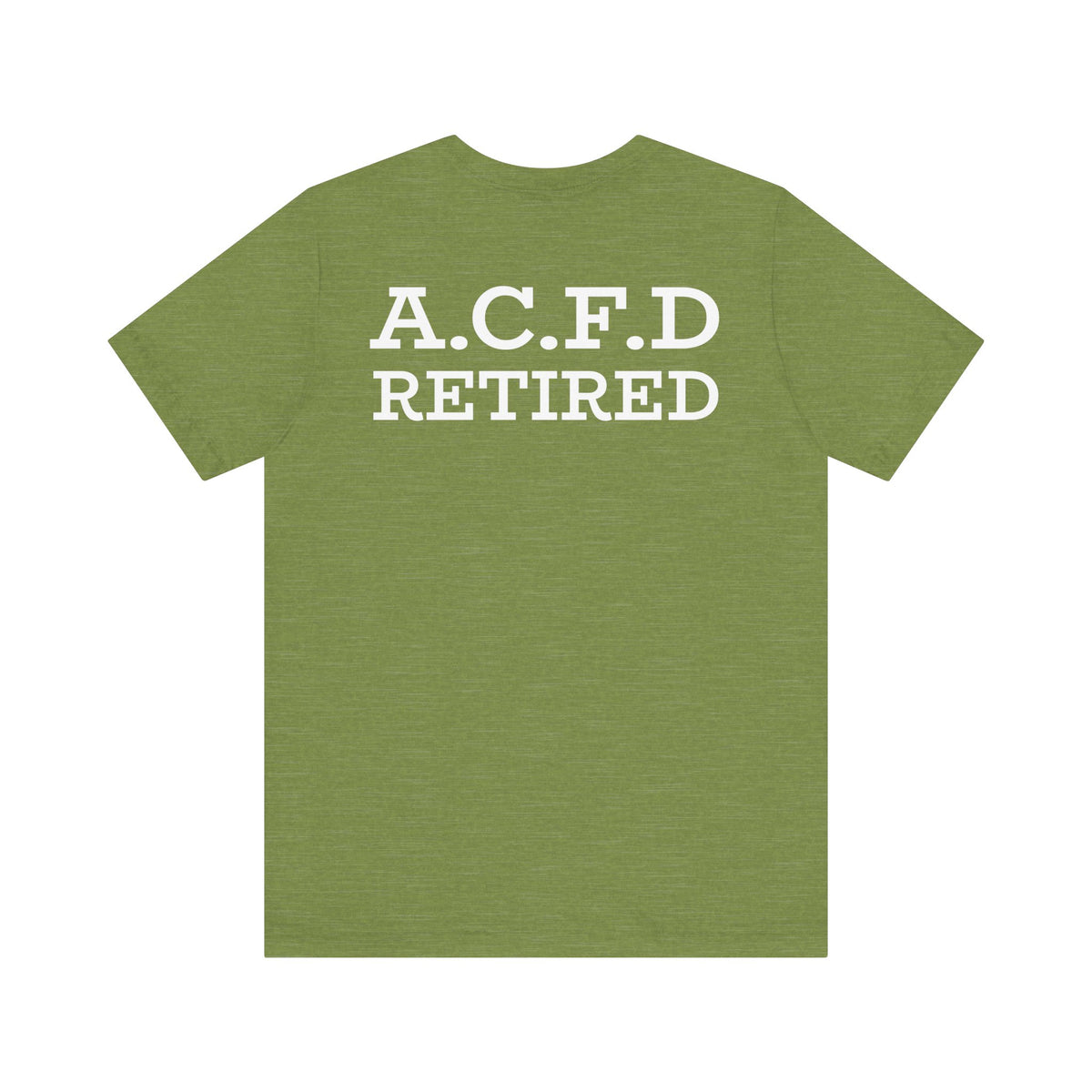 Arlington Retired patch - Bella+Canvas Soft Unisex Tee