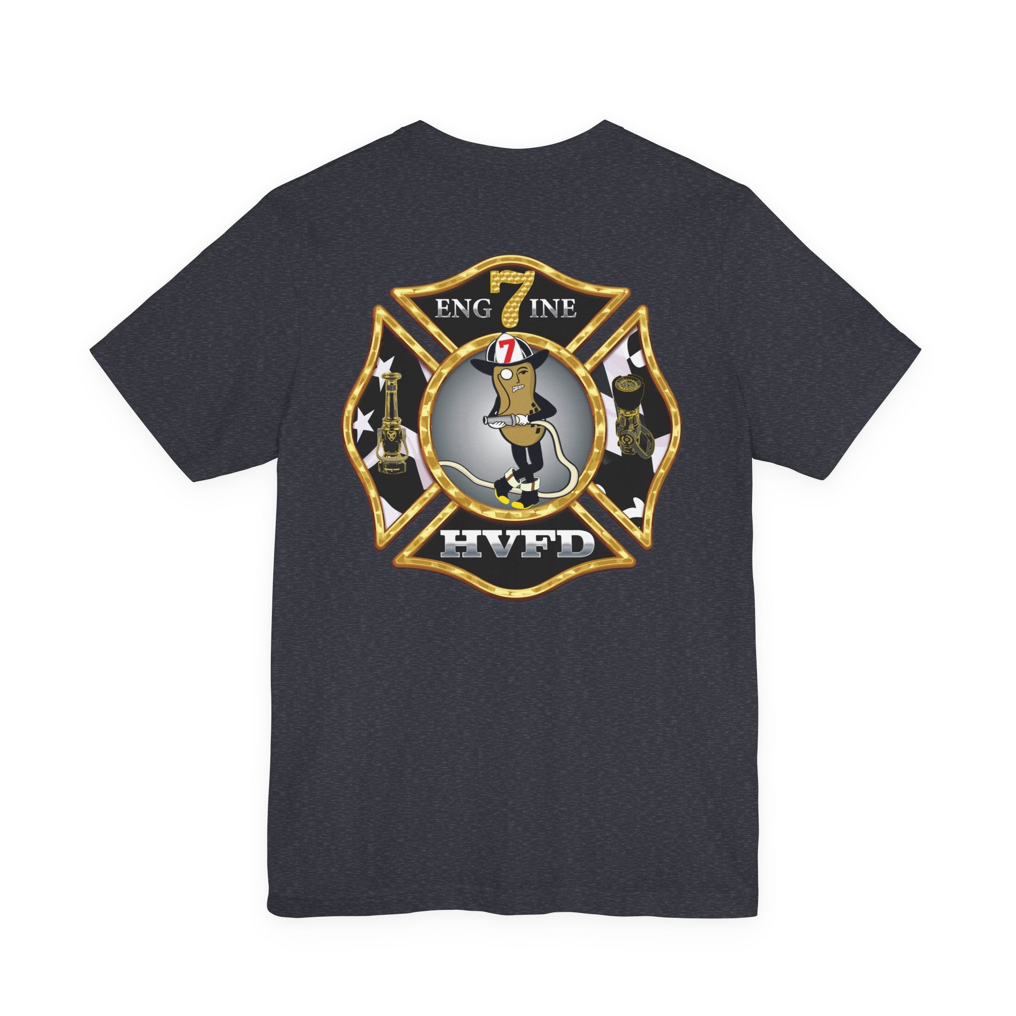 Hollywood MD Eng7ine New logo - Unisex Soft Jersey Short Sleeve Tee