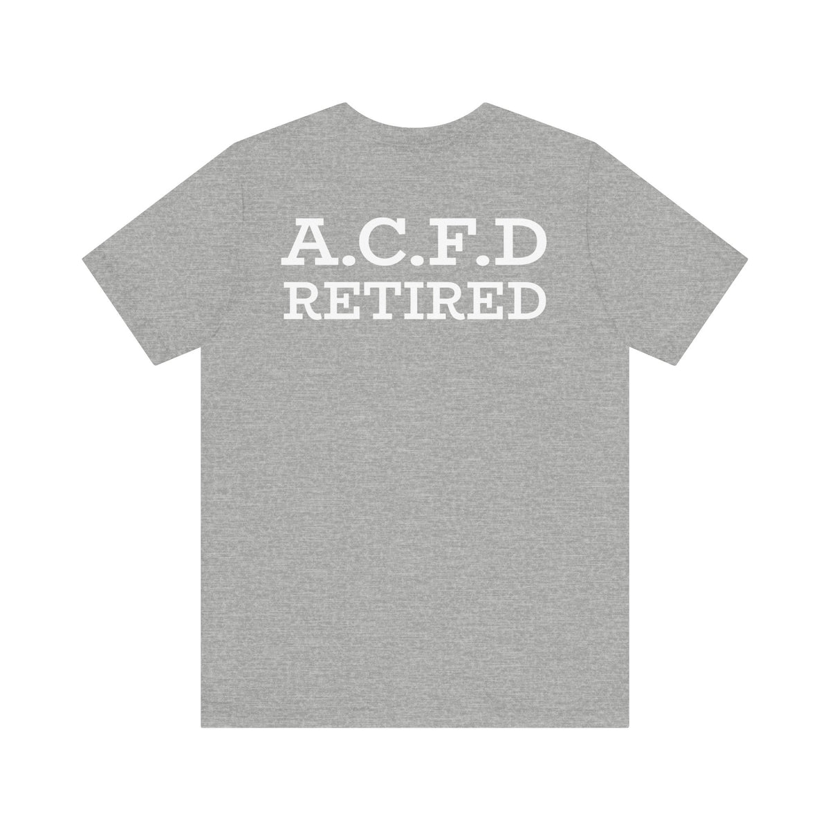 Arlington Retired patch - Bella+Canvas Soft Unisex Tee