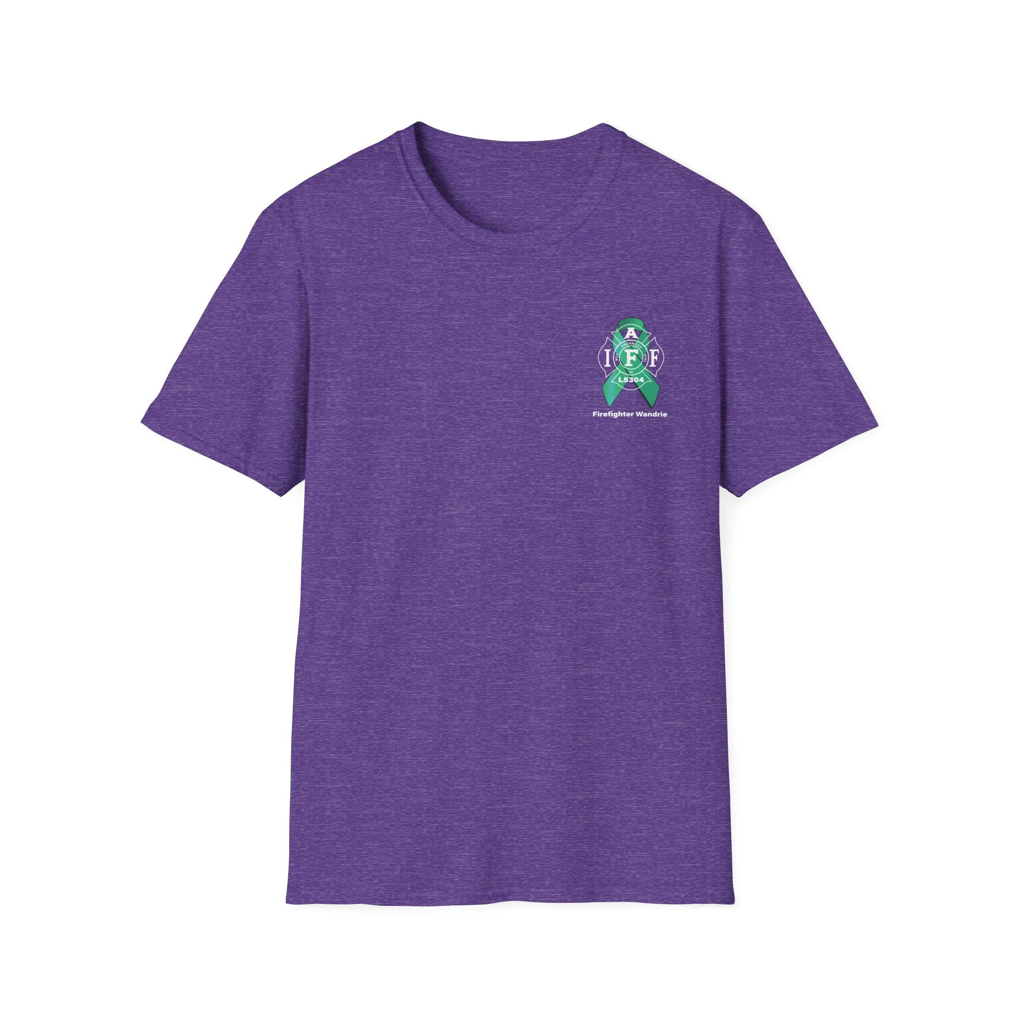 Clark County Firefighter Wandrie Support - Gildan Soft Cotton Softstyle T-Shirt