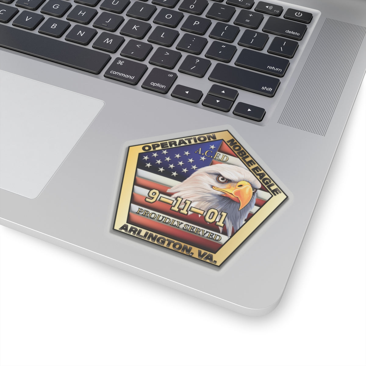 Arlington Operation Nobel Eagle Kiss-Cut Stickers