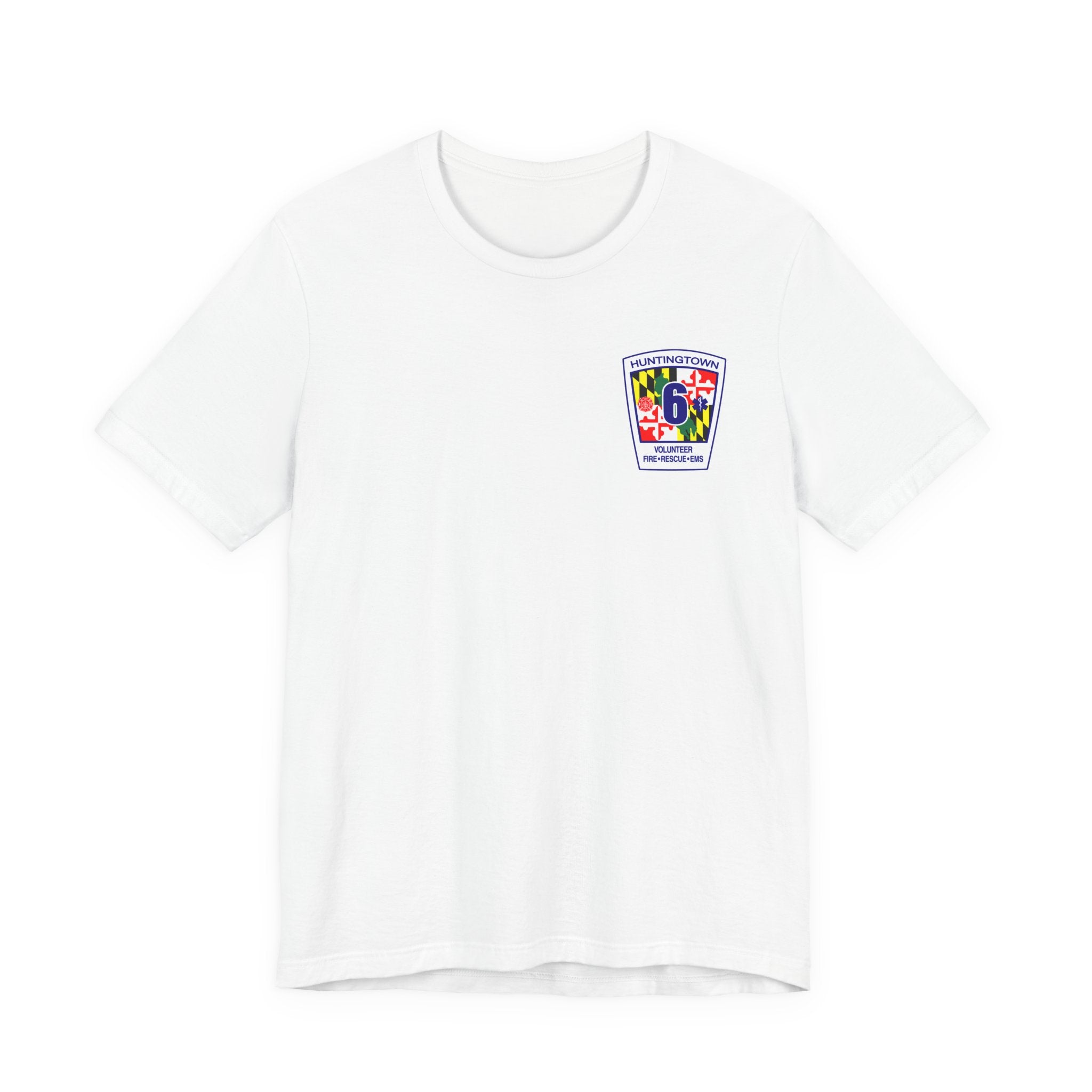Huntingtown Vol. Fire Boat 6 - Bella+Canvas Soft Unisex Tee
