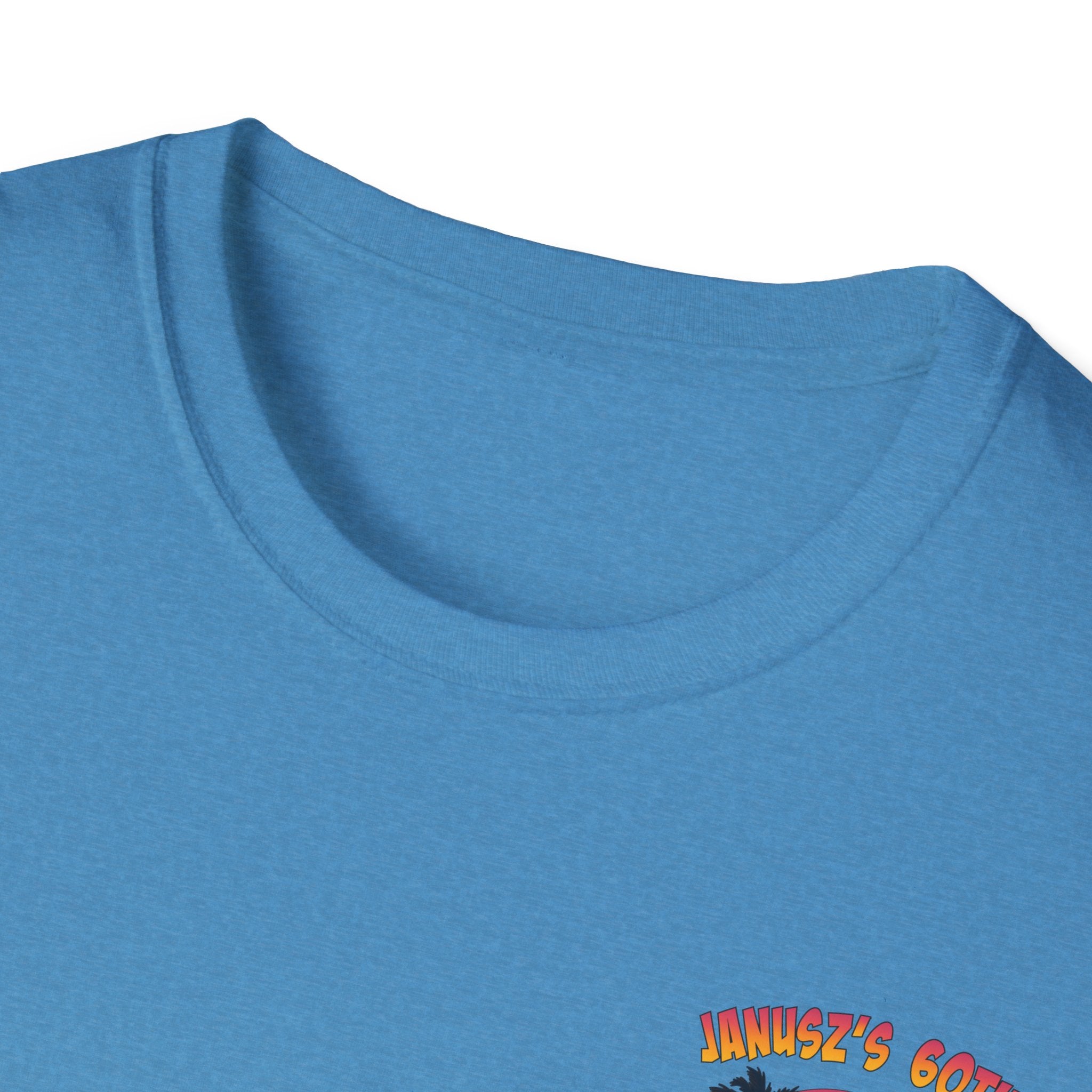 Renee Family Cruise Colorful - Unisex Softstyle Cotton T-Shirt